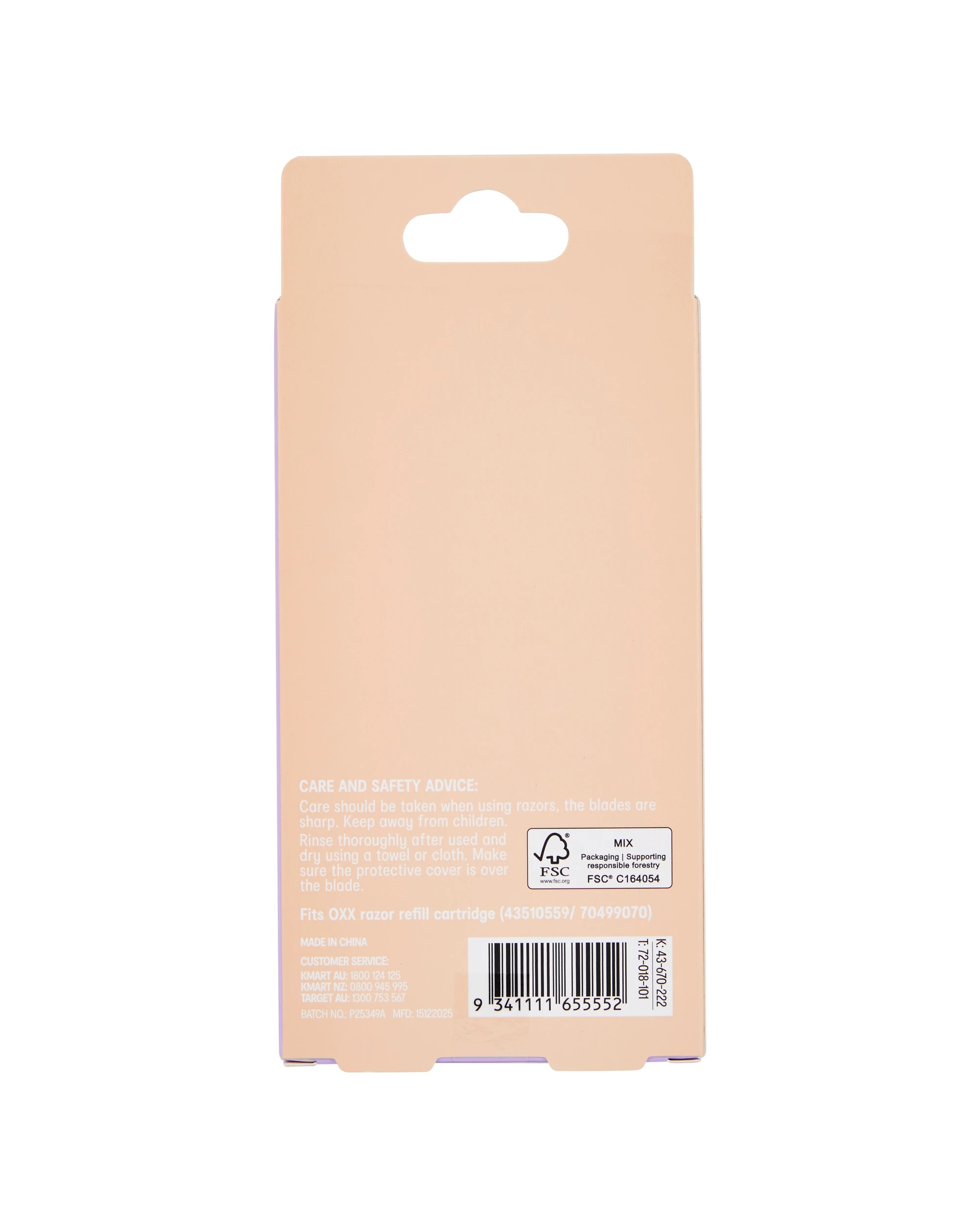 6 OXX Bodycare Smooth Travel Razor, 6 of 6