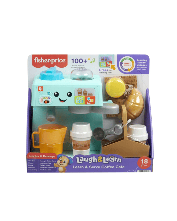 Fisher-Price Laugh & Learn Learn & Serve Coffee Cafe - Multi