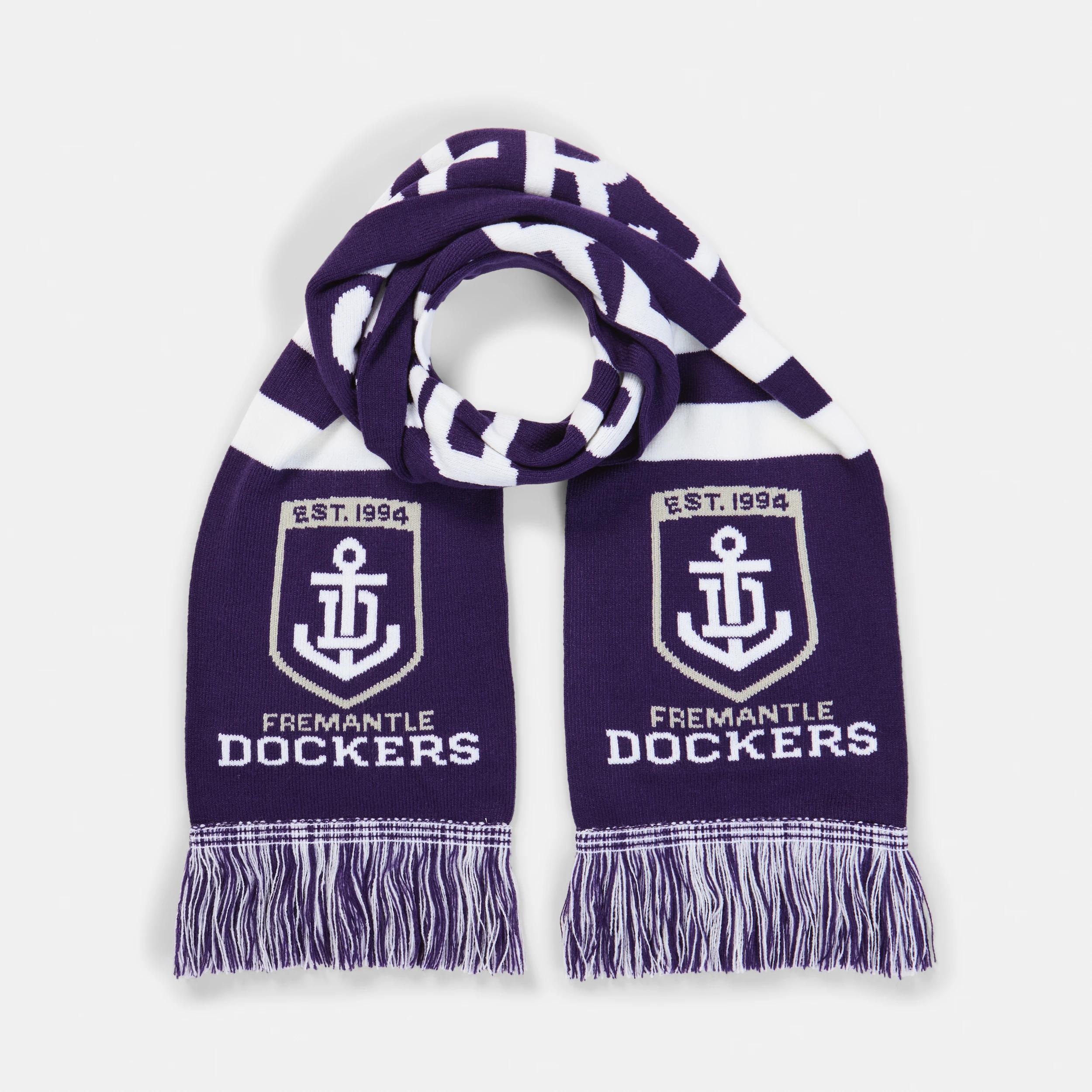 2 Official AFL Adult Scarf Fremantle, 2 of 4