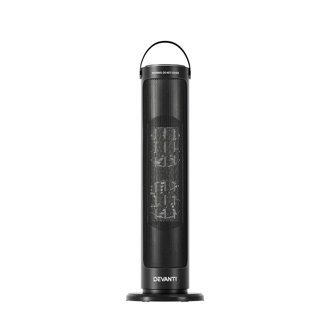 3 Devanti Ceramic Tower Heater - Black, 3 of 6