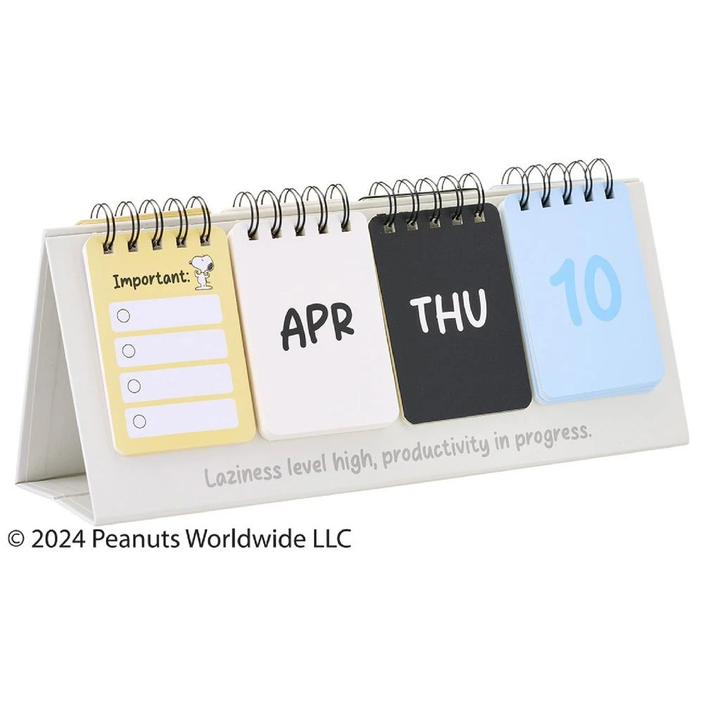 2 Peanuts Snoopy Undated Desk Calendar, 2 of 4