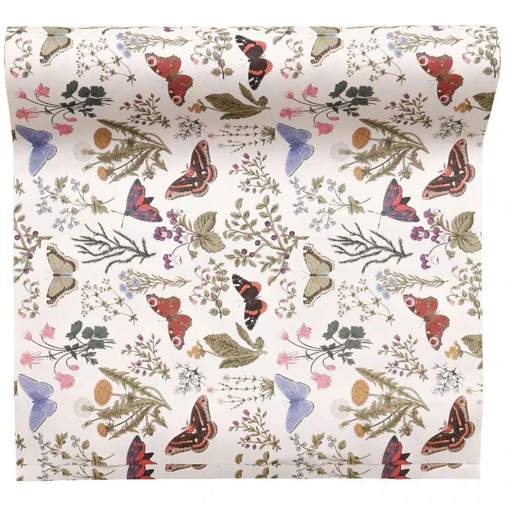 3 Otto Gift Wrap 390mm x 3m Butterfly 2 Pack, 3 of 3
