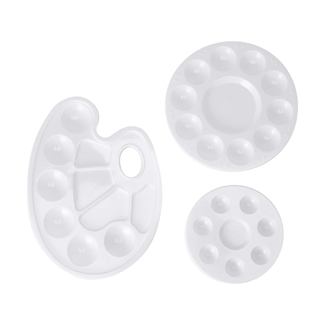 2 3 Pack Paint Palette Set, 2 of 5