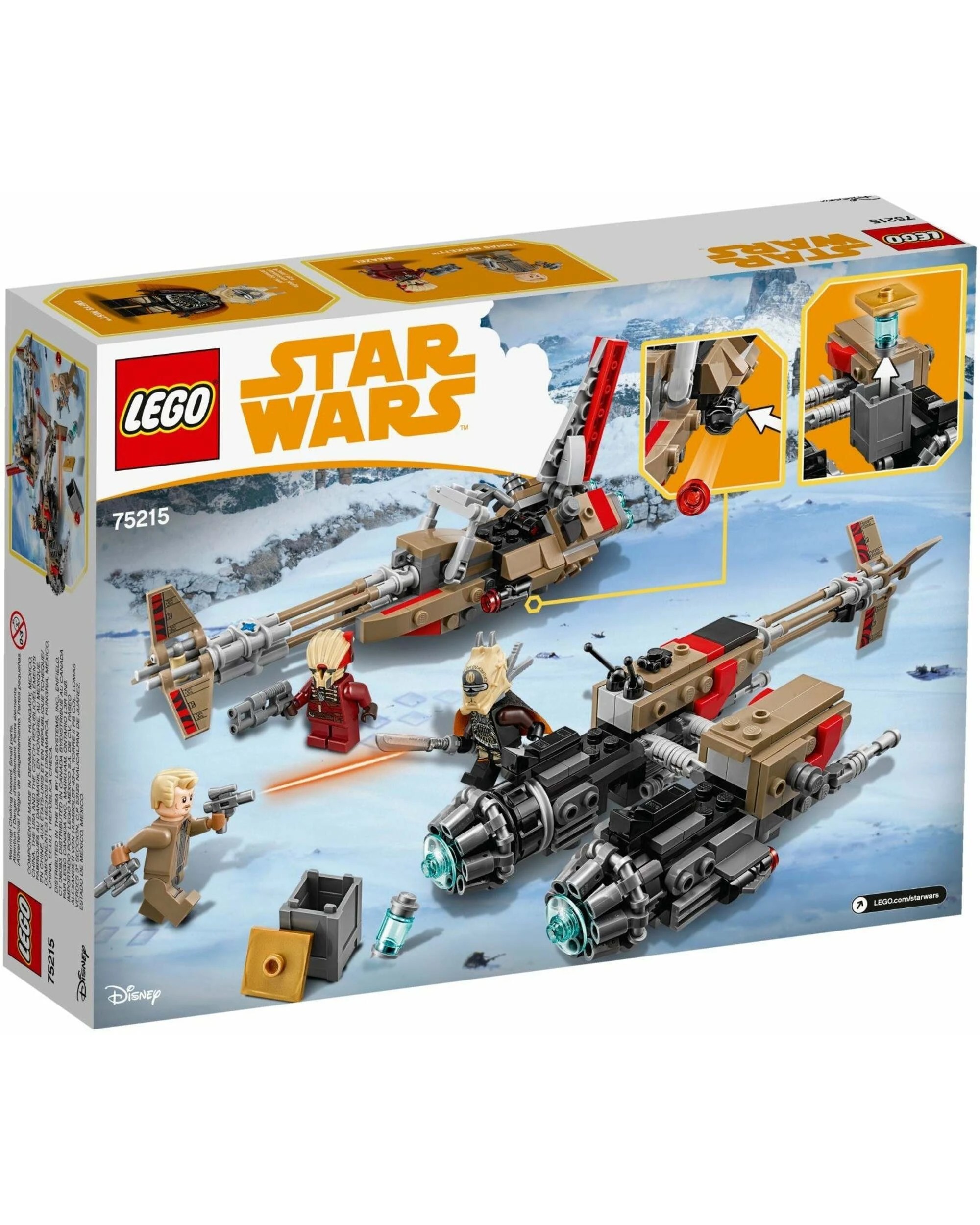 4 LEGO 75215 Cloud-Rider Swoop Bikes: Enfys Nest & Weazel Chase, 4 of 5
