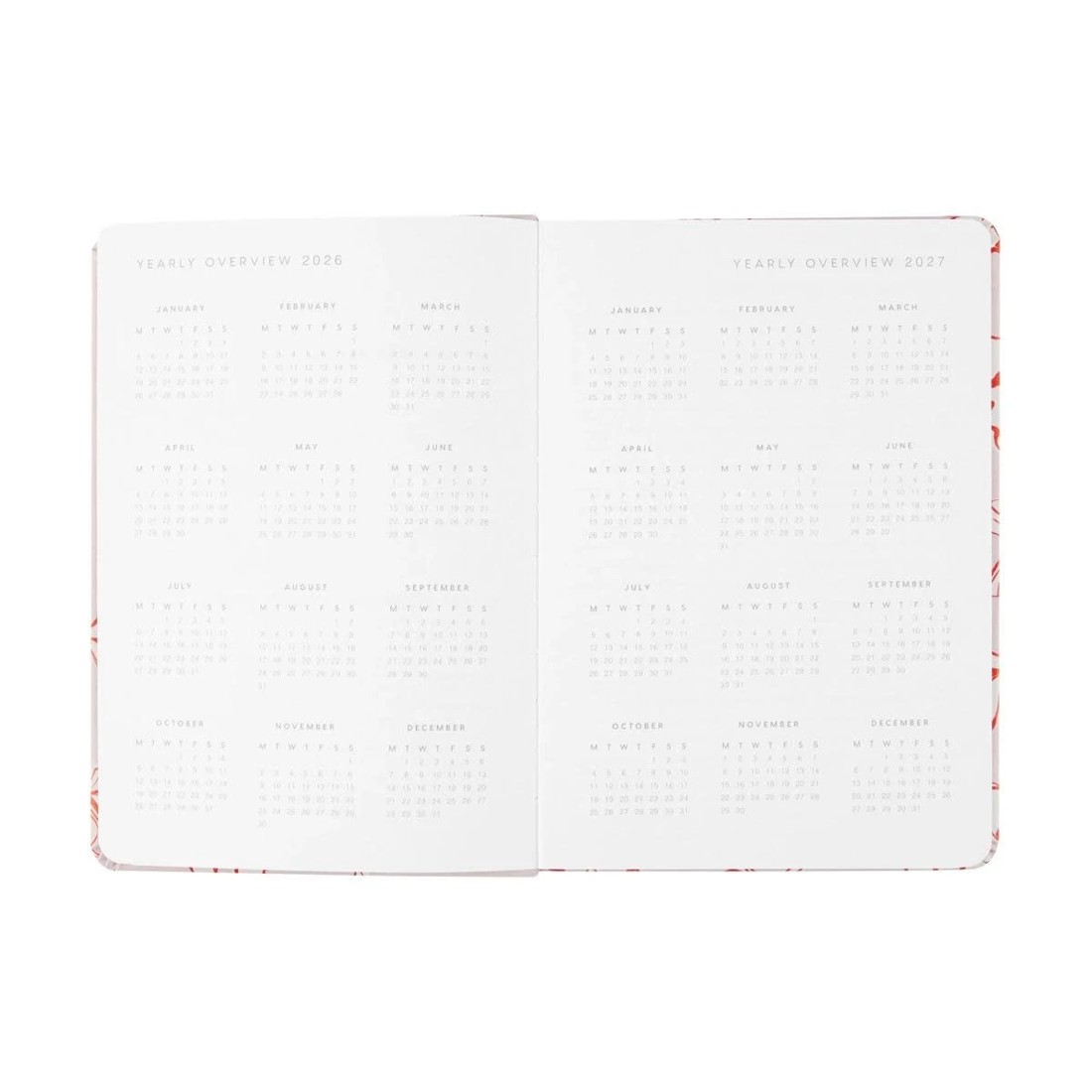 4 2026 A5 Weekly Diary - Bow, 4 of 8