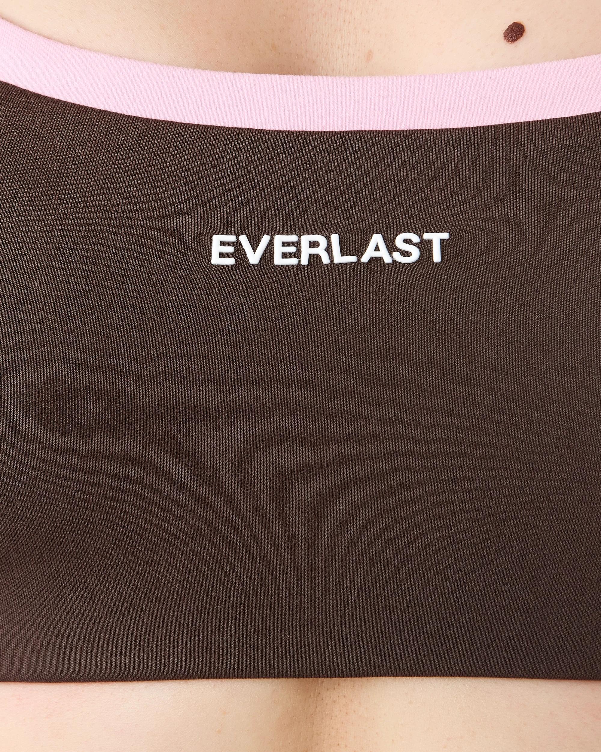 6 Everlast Womens Double Layer Crop Coffee, 6 of 7