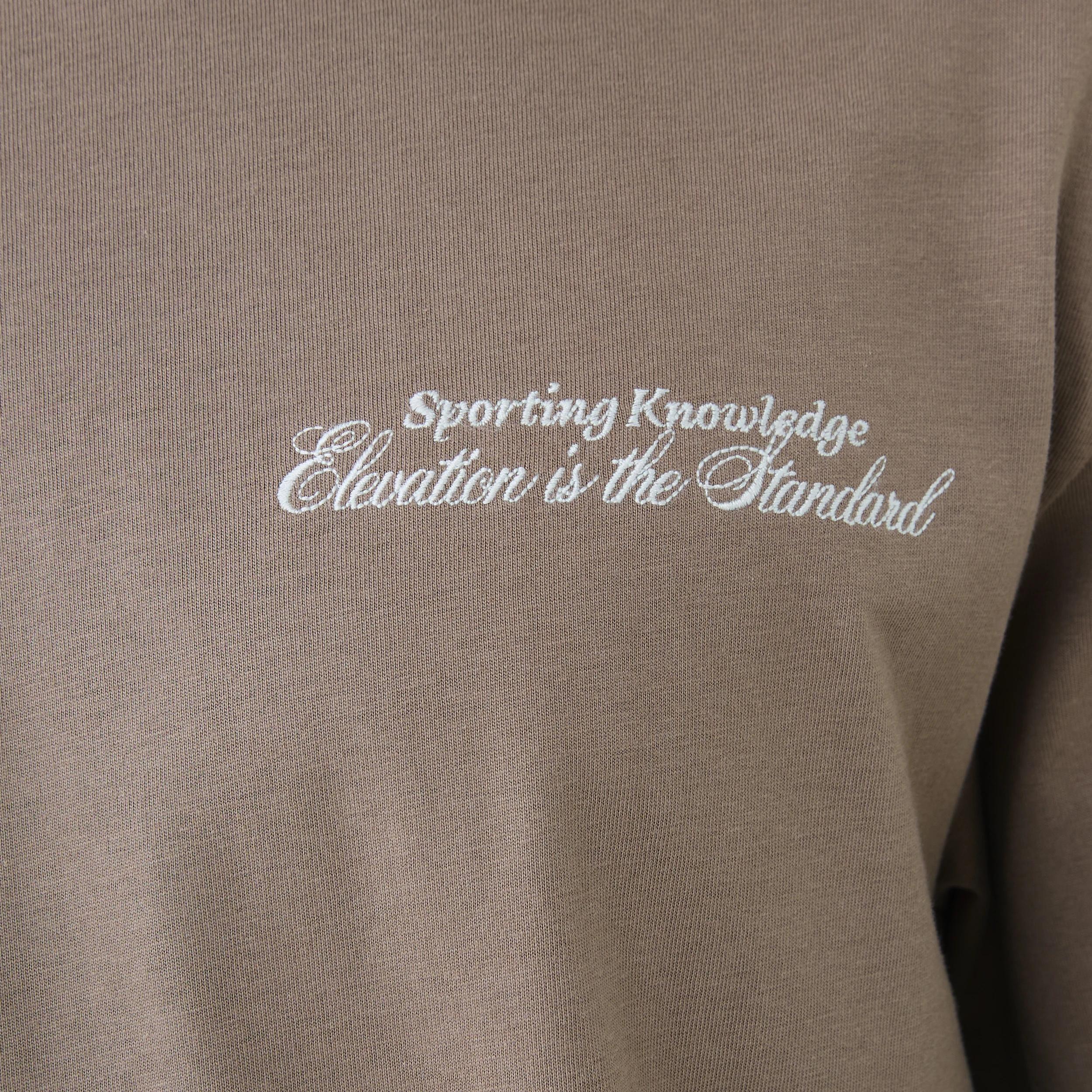 6 Oversized Print T-shirt DRIFT BROWN, 6 of 6