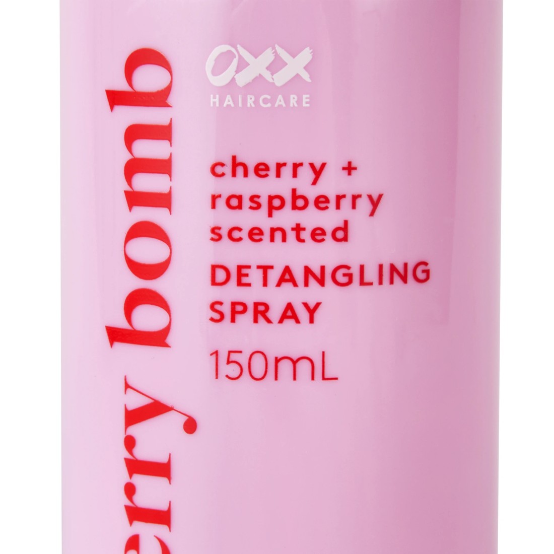 3 OXX Haircare Cherry Bomb Detangling Spray 150ml - Cherry and Raspberry Scented, 3 of 5