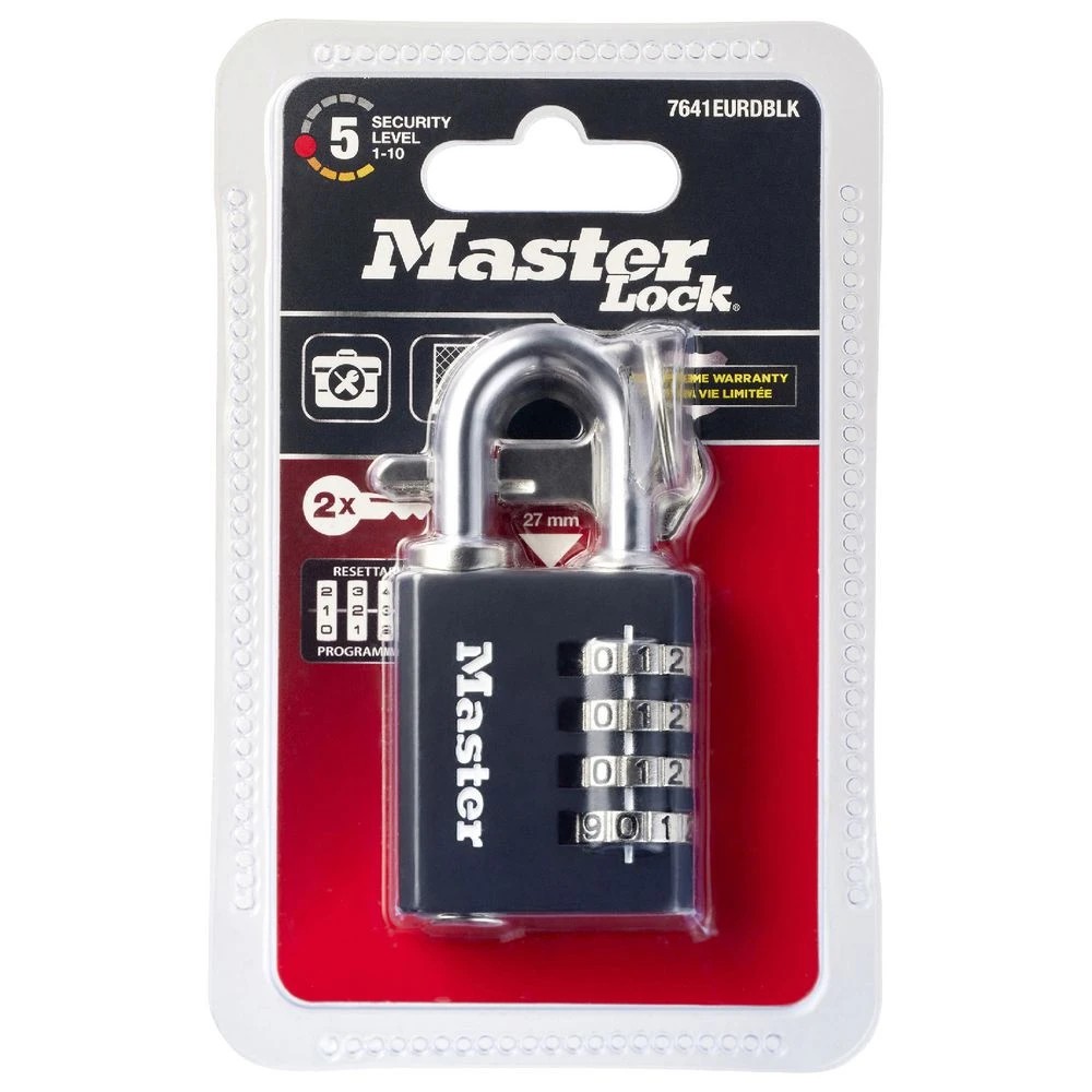 8 Masterlock Indoor Hybrid Padlock 40mm, 8 of 8