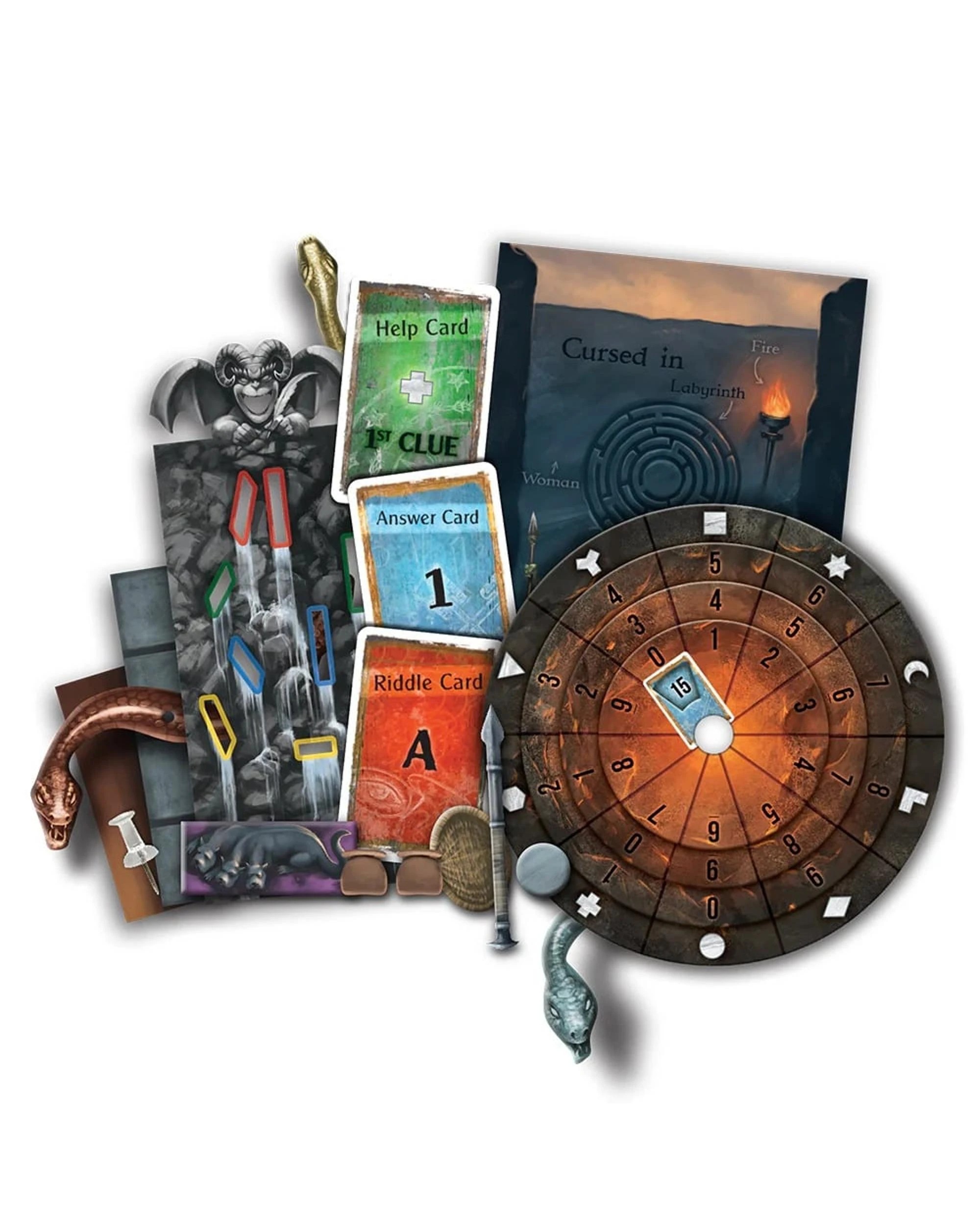 2 Exit the Game The Cursed Labyrinth Puzzle Game, 2 of 3