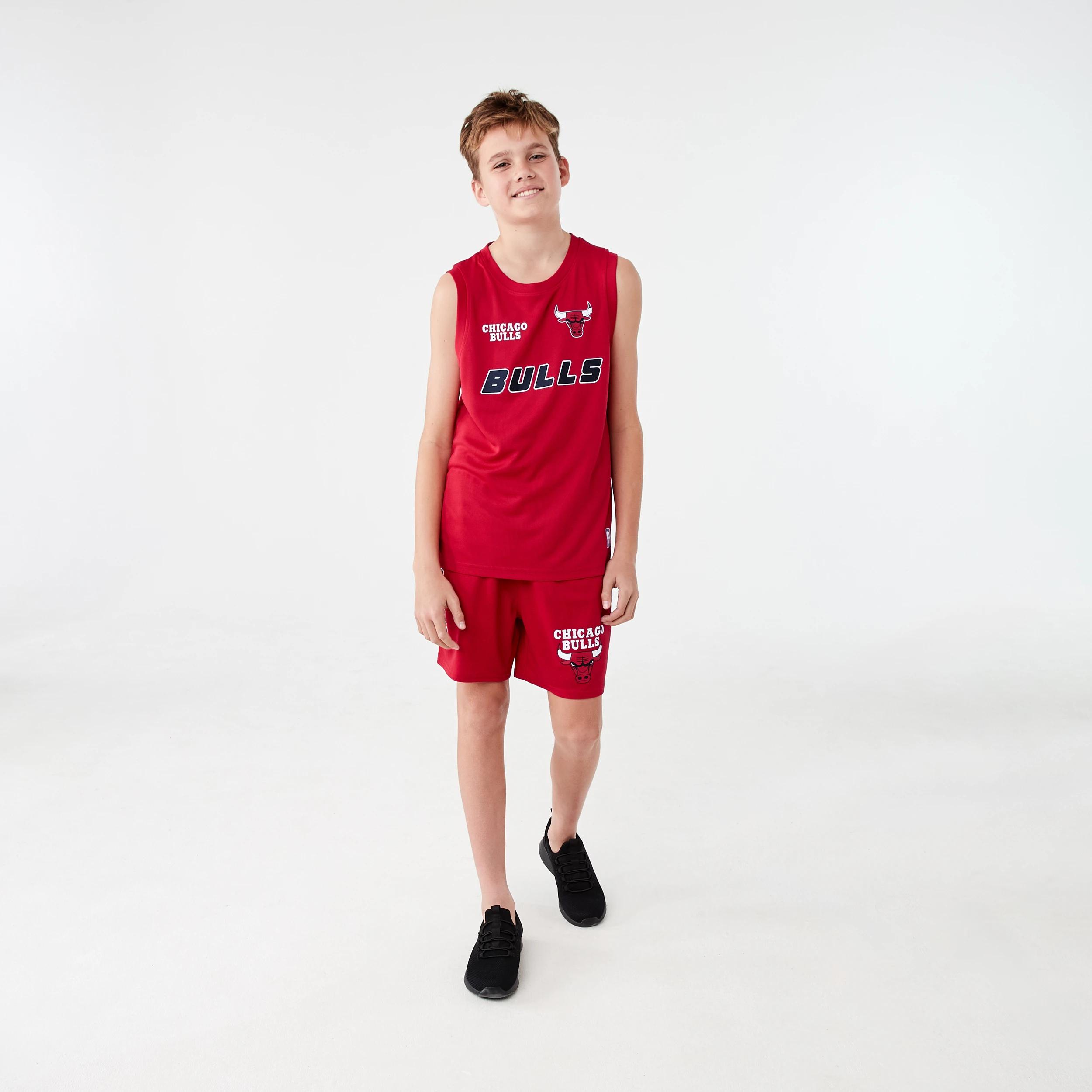 7 Official NBA Kids Mesh Tank RED BULLS MESH TANK, 7 of 8
