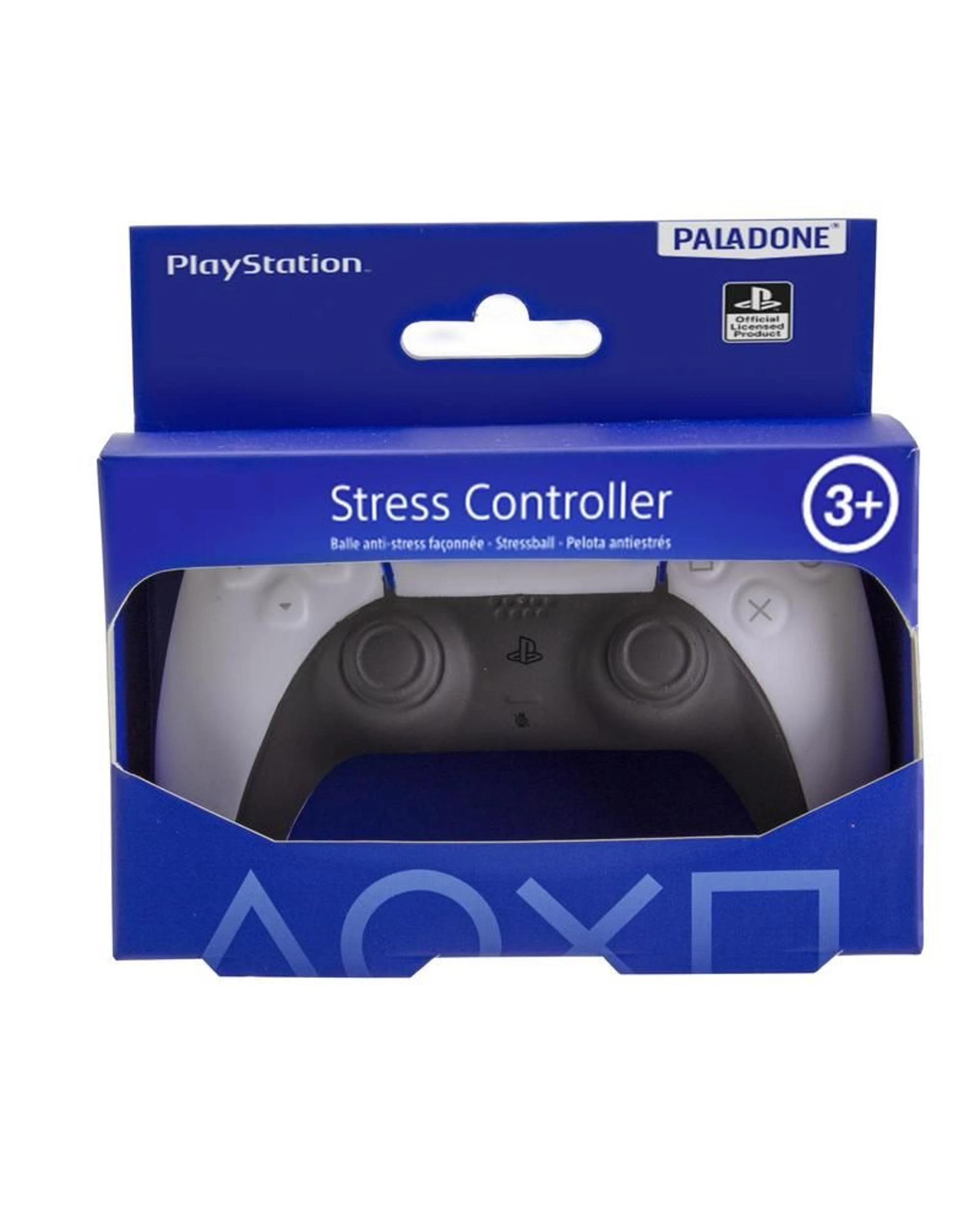 1 Paladone Playstation PS5 Controller White Stress Toy, 1 of 4