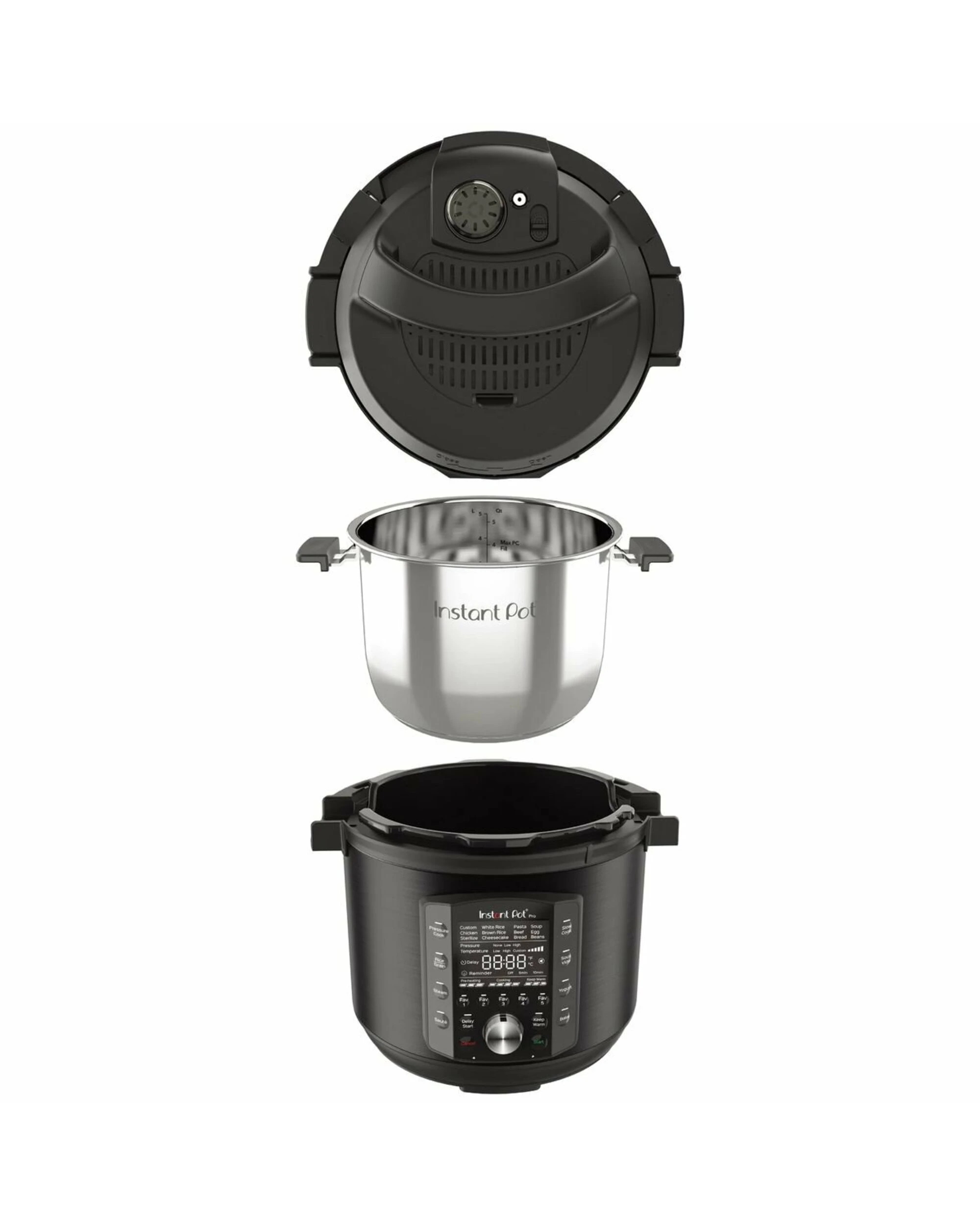 5 Instant Pot 8Ltr Pro Multi-Cooker-Black, 5 of 5