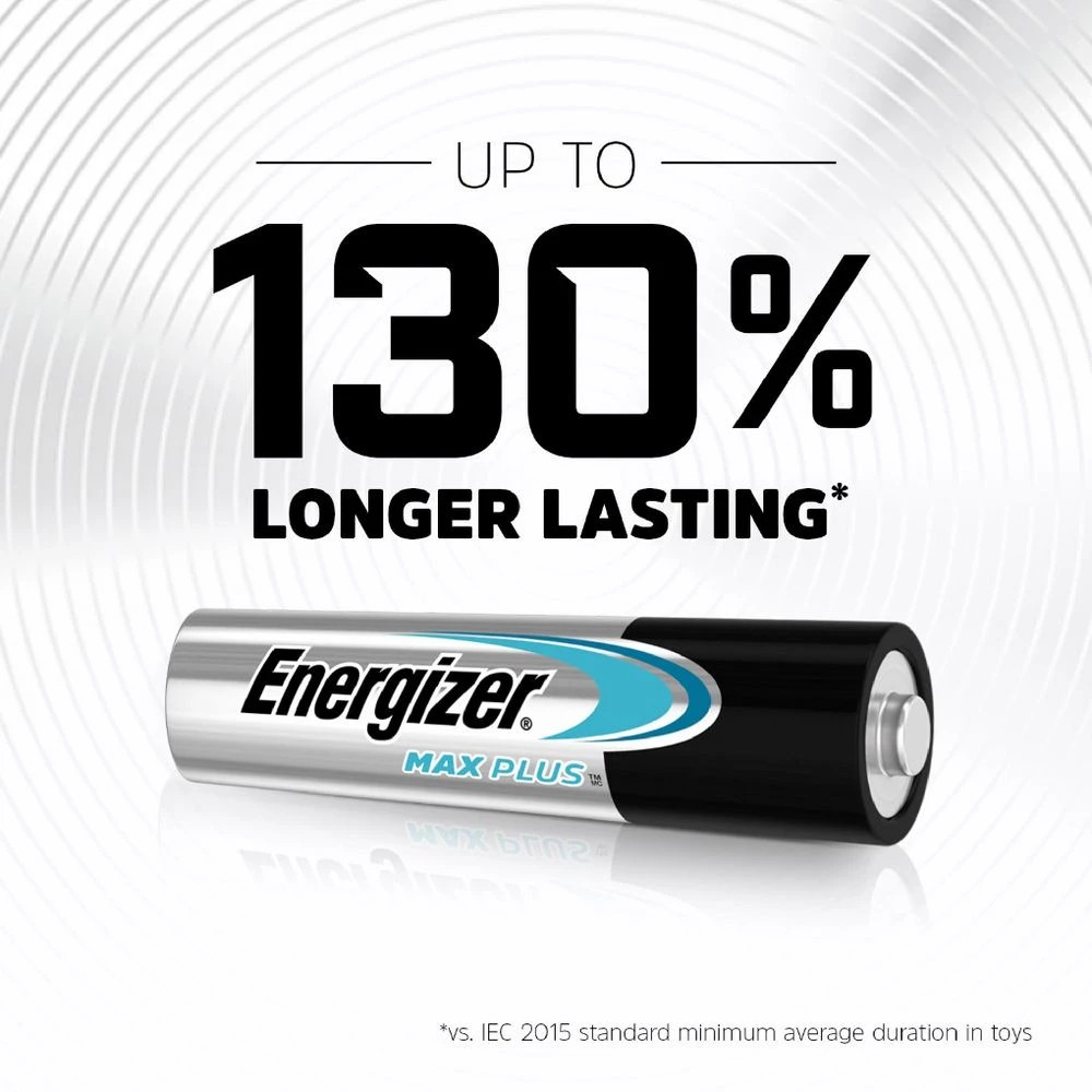 8 Energizer MAX Plus AAA Alkaline Batteries 4 Pack, 8 of 9