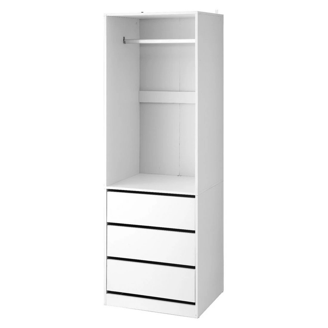 3 Artiss Wardrobe Clothes Closet Storage Organizer - White, 3 of 8