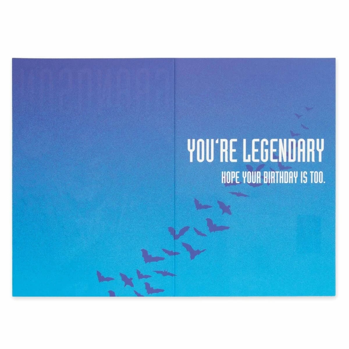 2 Connections from Hallmark DC Comics Batman Birthday Card for Grandson - Legendary, 2 of 3