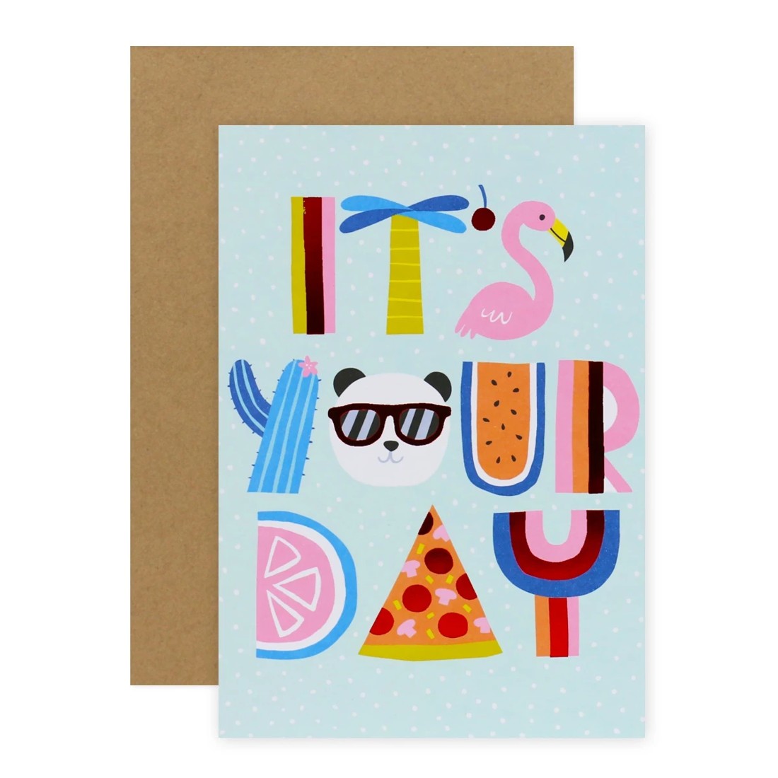 1 Connections from Hallmark Birthday Card - Your Day Panda, 1 of 3