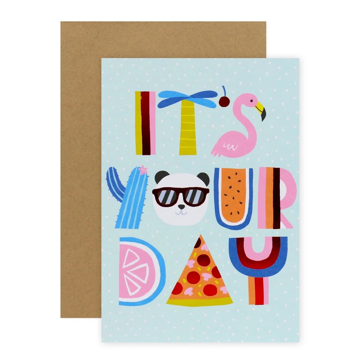 1 Connections from Hallmark Birthday Card - Your Day Panda, 1 of 3