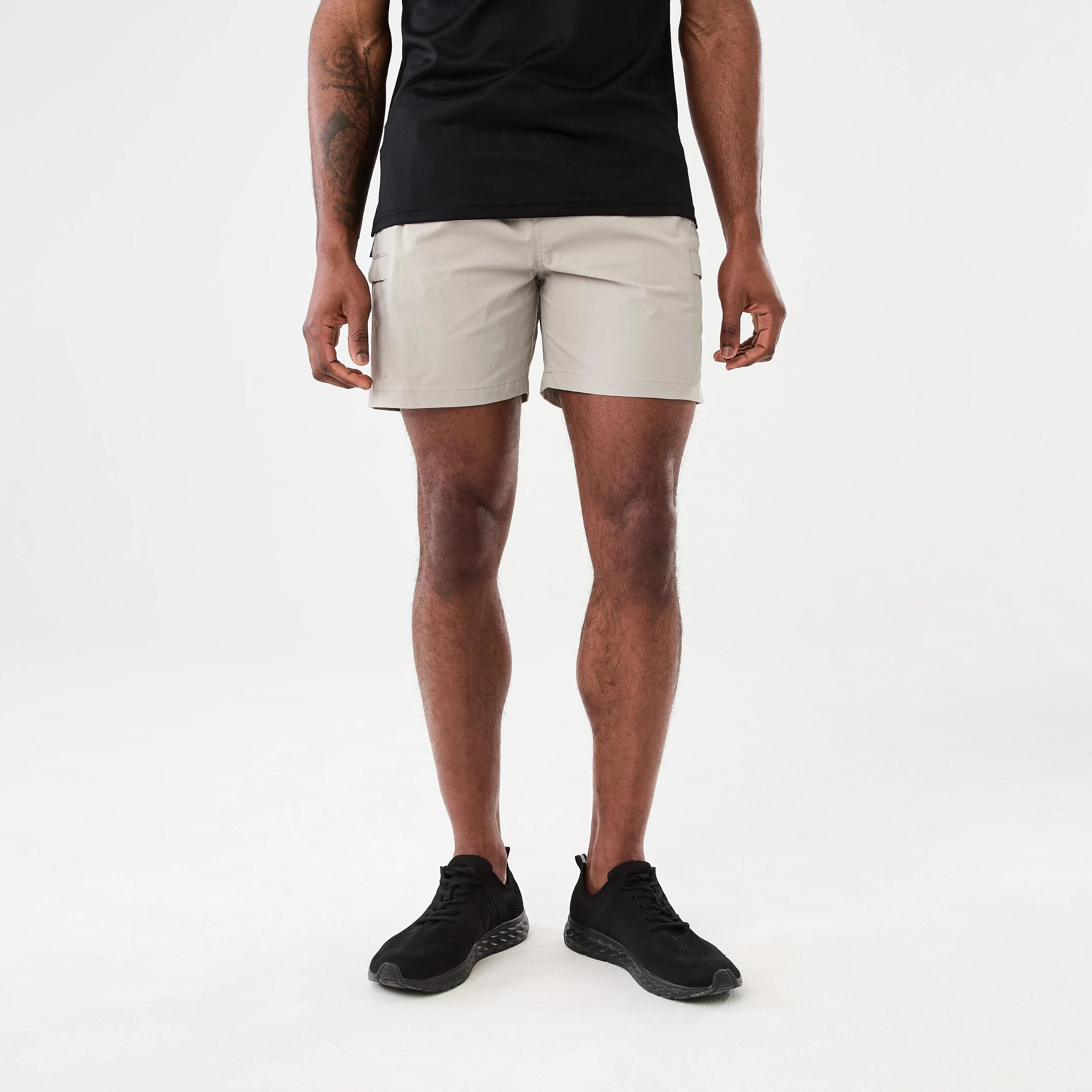 7 Active Mens Everyday Cargo Shorts REEF GREY, 7 of 7