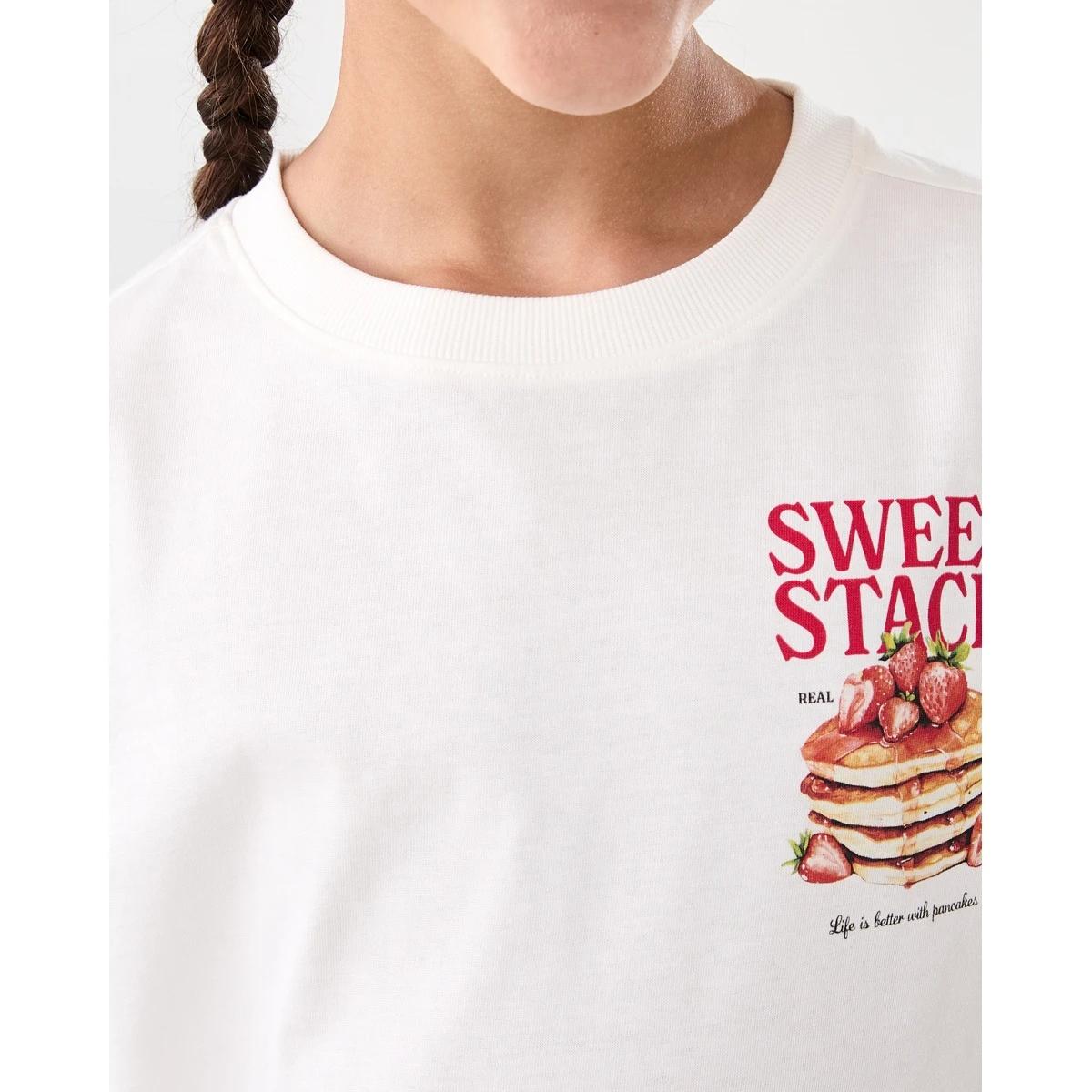 4 Oversized T-shirt Wht Pncake, 4 of 8