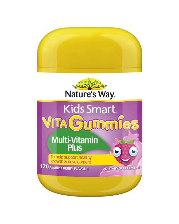 Nature's Way 120pc Kids Smart Vita Gummies Multi-Vitamin Plus Supplement