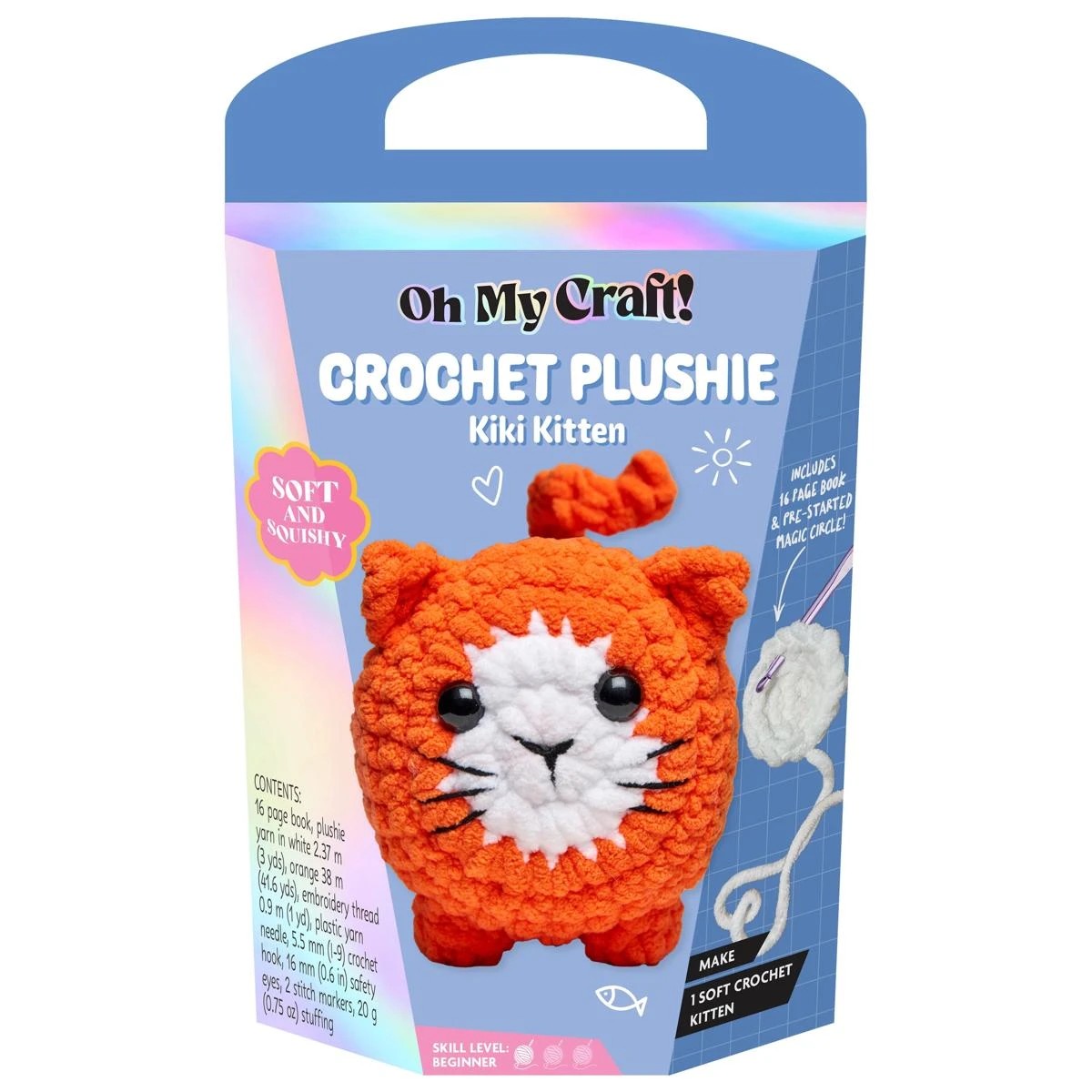 1 Oh My Craft! Crochet Plushie Kiki Kitten, 1 of 7