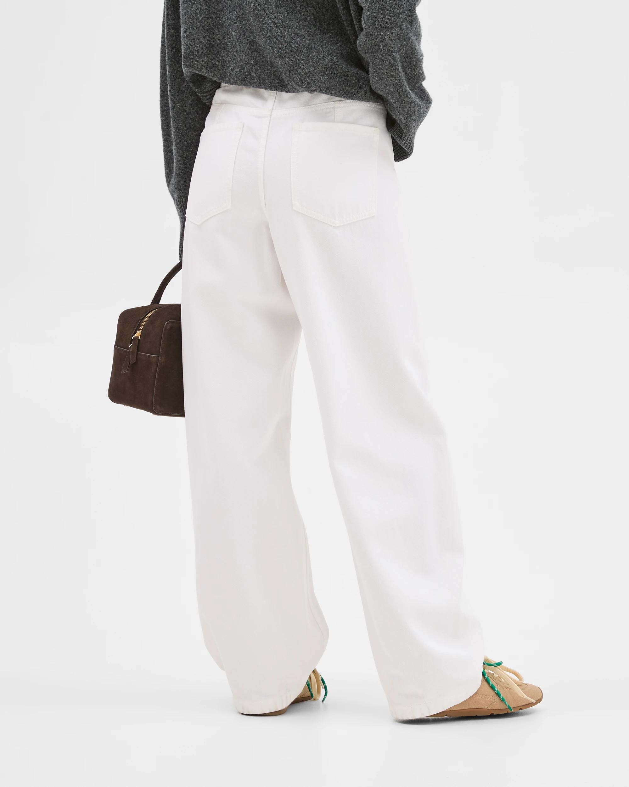 6 Target Denim Cate Relaxed Barrel Denim Jeans BLEACH WHITE, 6 of 7