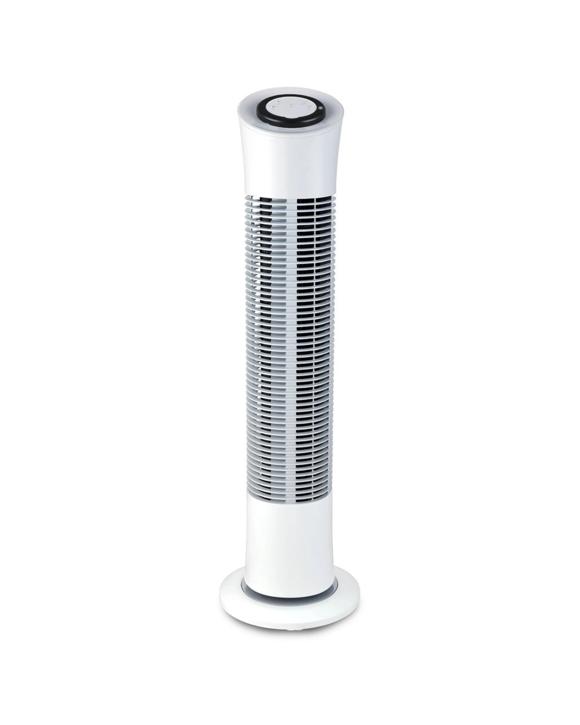 Heller 77cm Electric Air Cooling Tower Fan Oscillation W/ Remote Control - White