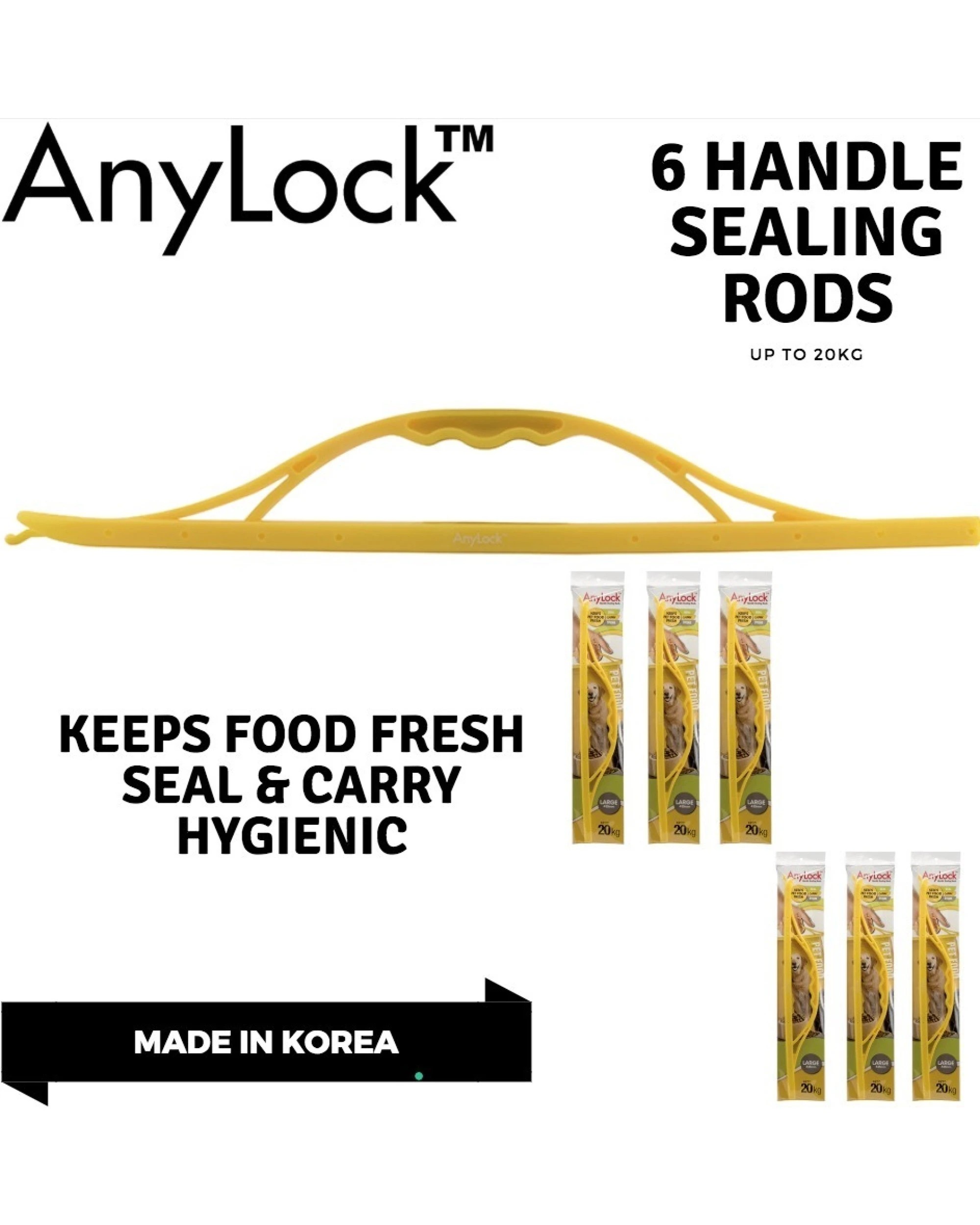 4 AnyLock 6 Pack Sealing Rod 435mm Large, 4 of 4