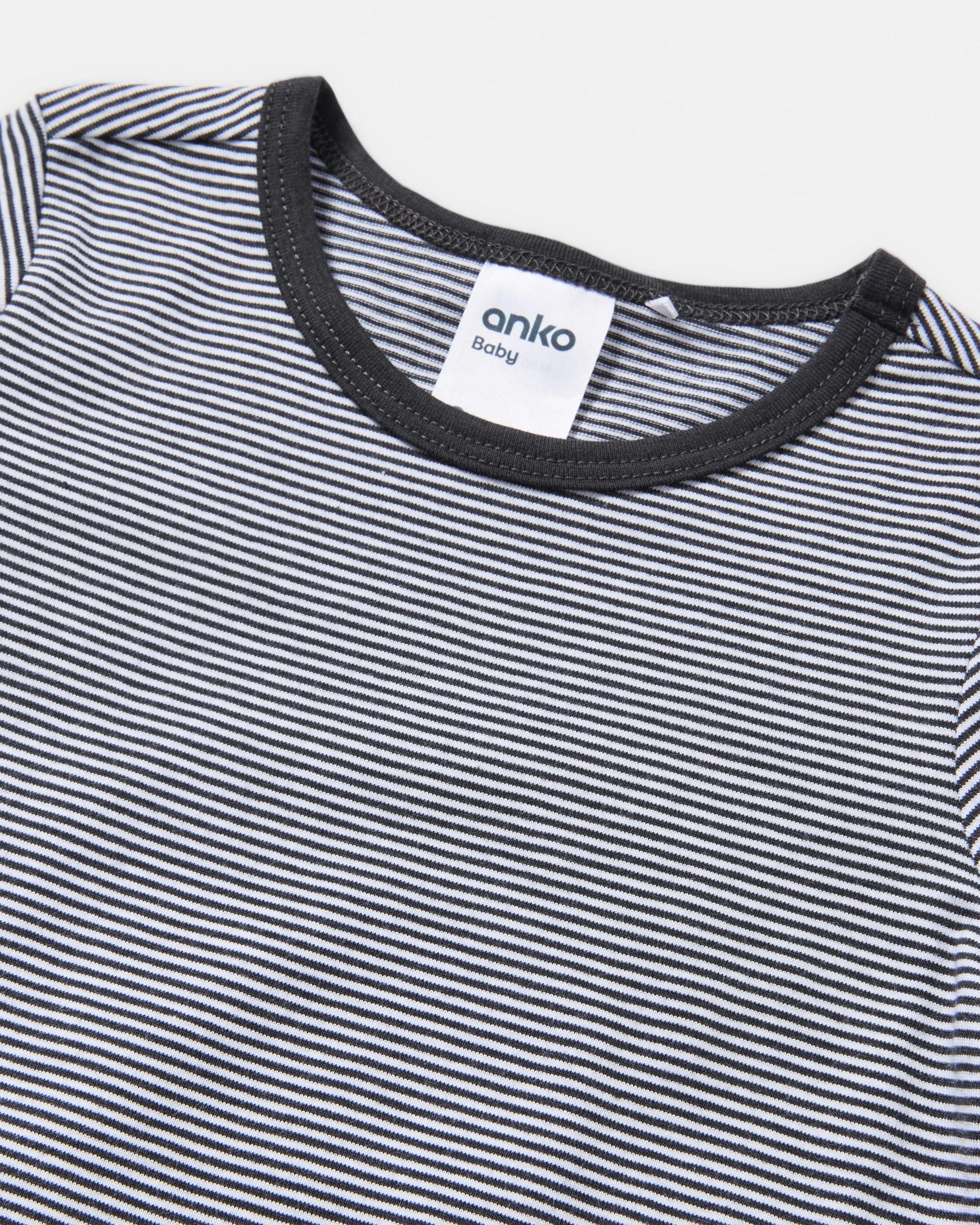 6 3 Pack Short Sleeve Print Bodysuits WILD ONE, 6 of 8