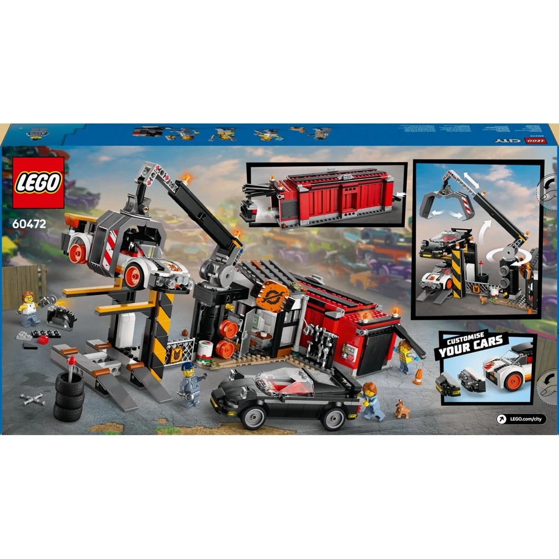 10 LEGO City Scrapyard with Cars 60472, 10 of 10