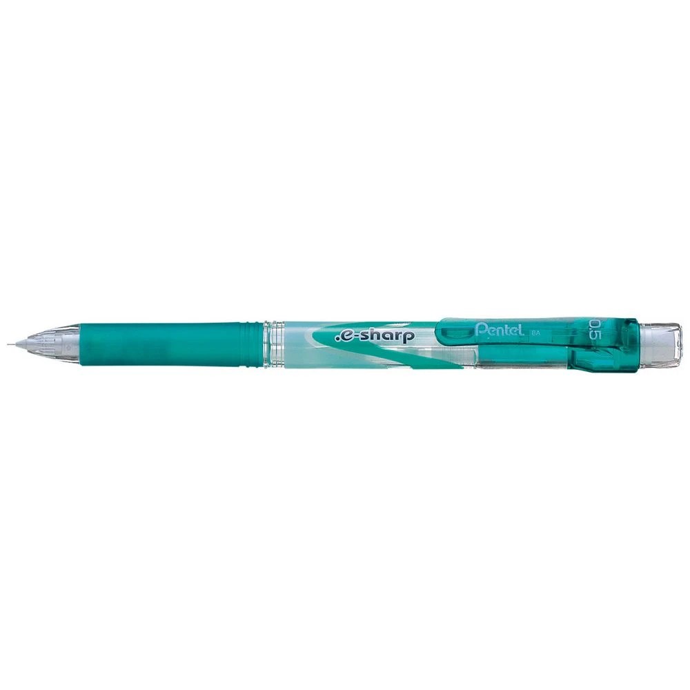 1 Pentel E-sharp AZ125R Mechanical Pencil 0.5mm Green, 1 of 1