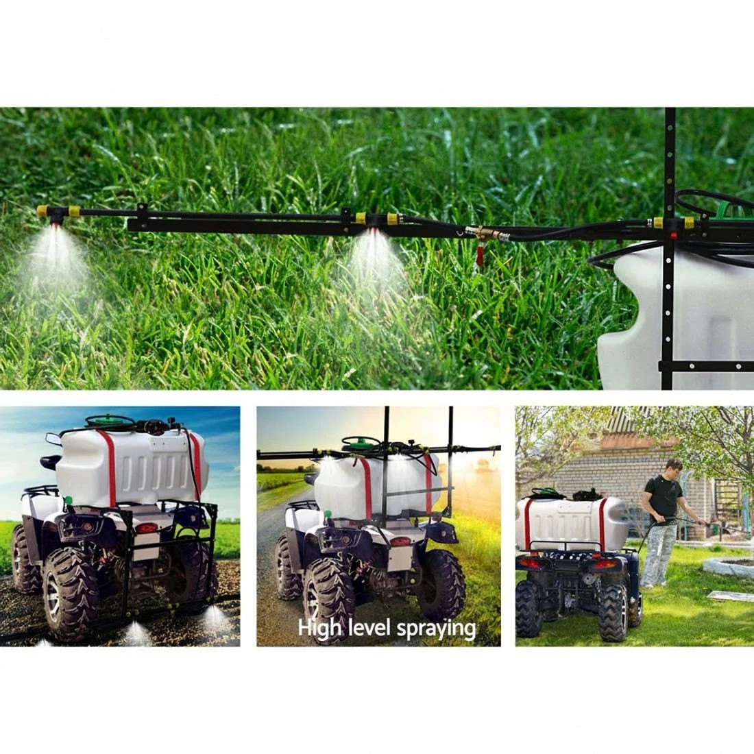 3 Giantz Weed Sprayer 100L 3M Boom Garden Spray - White, 3 of 8