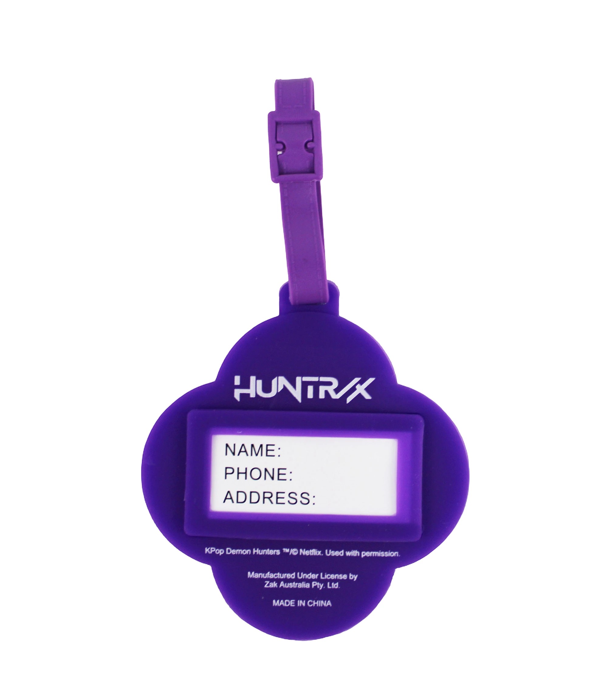 3 KPop Demon Hunters Bag Tag - Huntrix, 3 of 3
