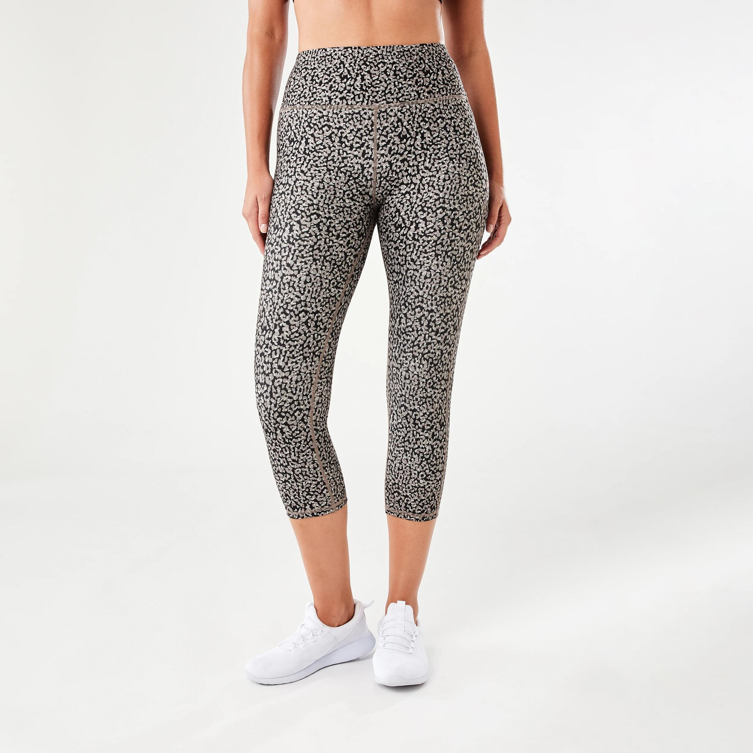 1 Active Womens Crop Printed Leggings ABSTRACT SPOT, 1 of 5