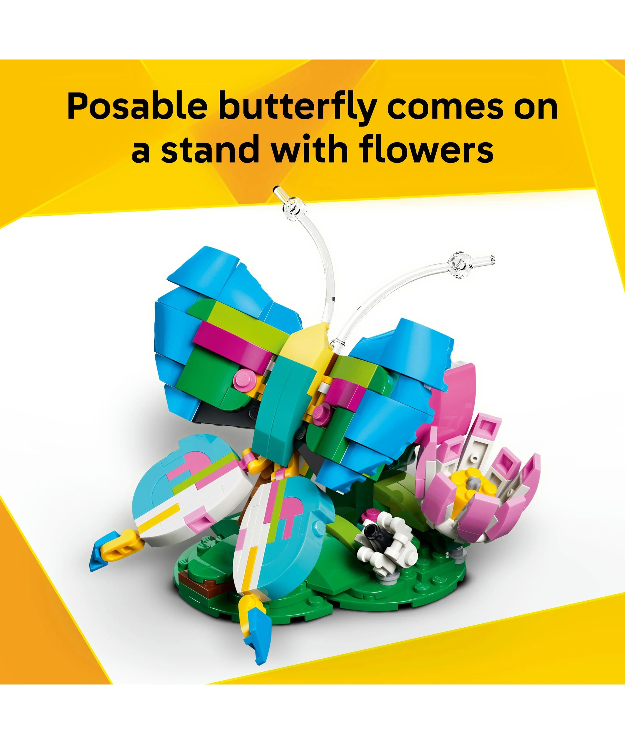 6 LEGO Creator 3 in 1 Wild Animals: Colourful Hummingbird 31384, 6 of 10