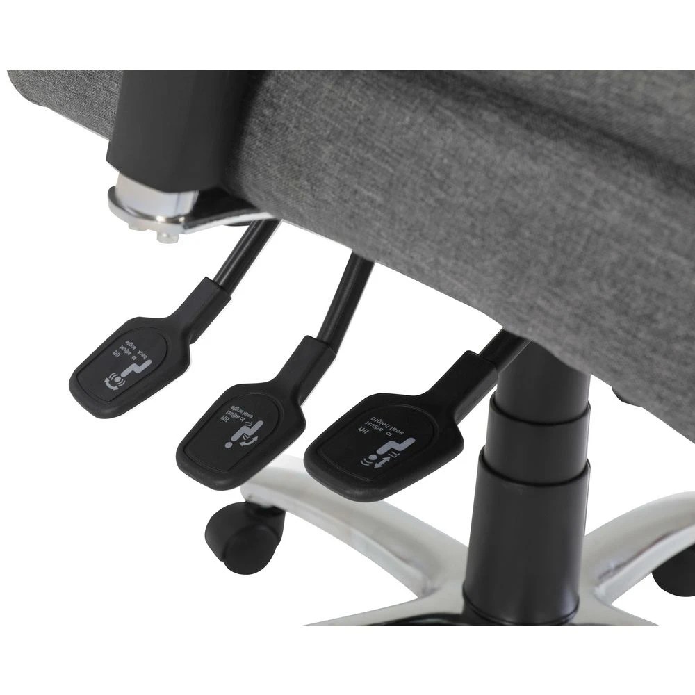 9 Washington Ergonomic Chair Grey Fabric, 9 of 10