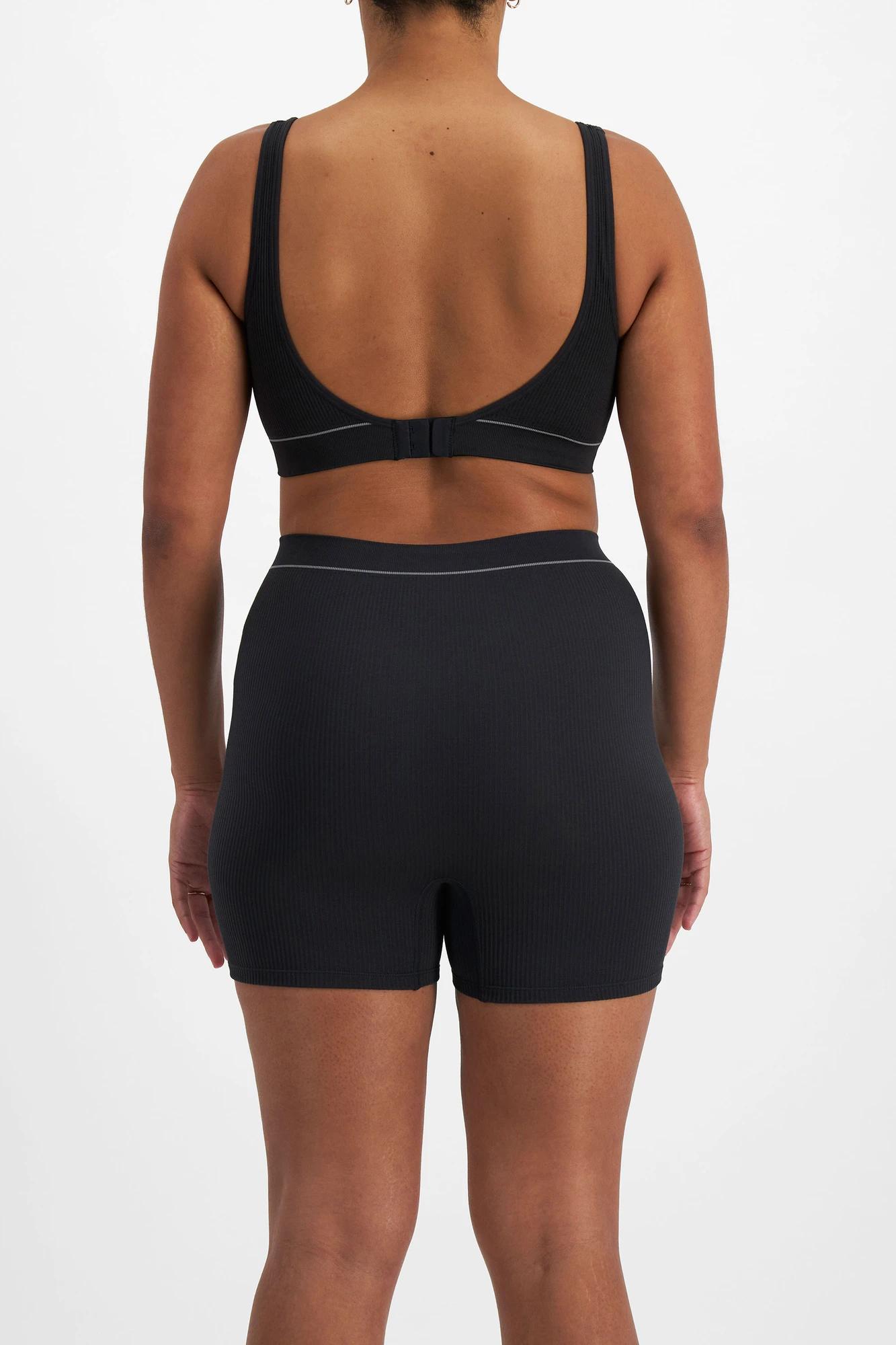 3 Bonds Retro Rib Shorts BLACK, 3 of 10