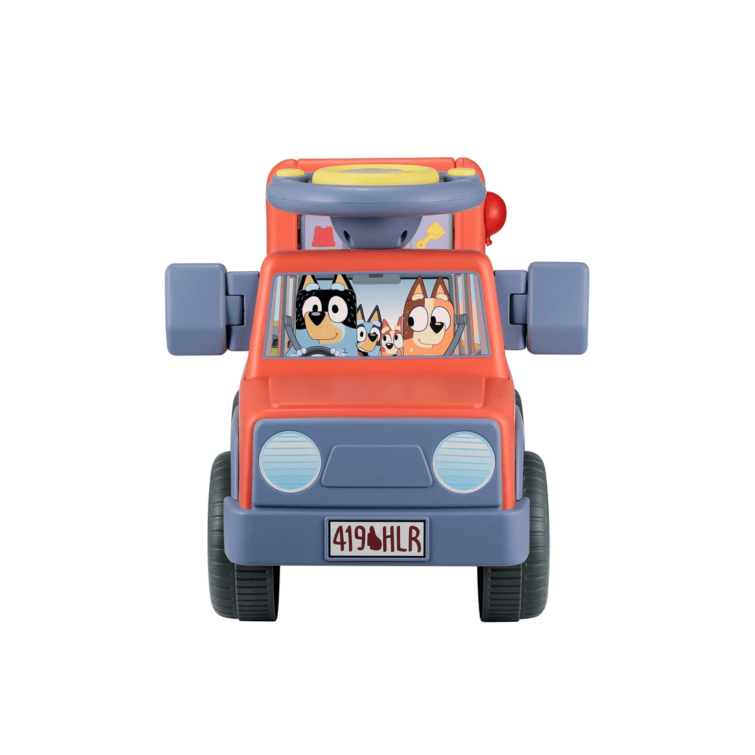 7 Bluey Foot-to-floor Ride-on Toy
 - Red, 7 of 9