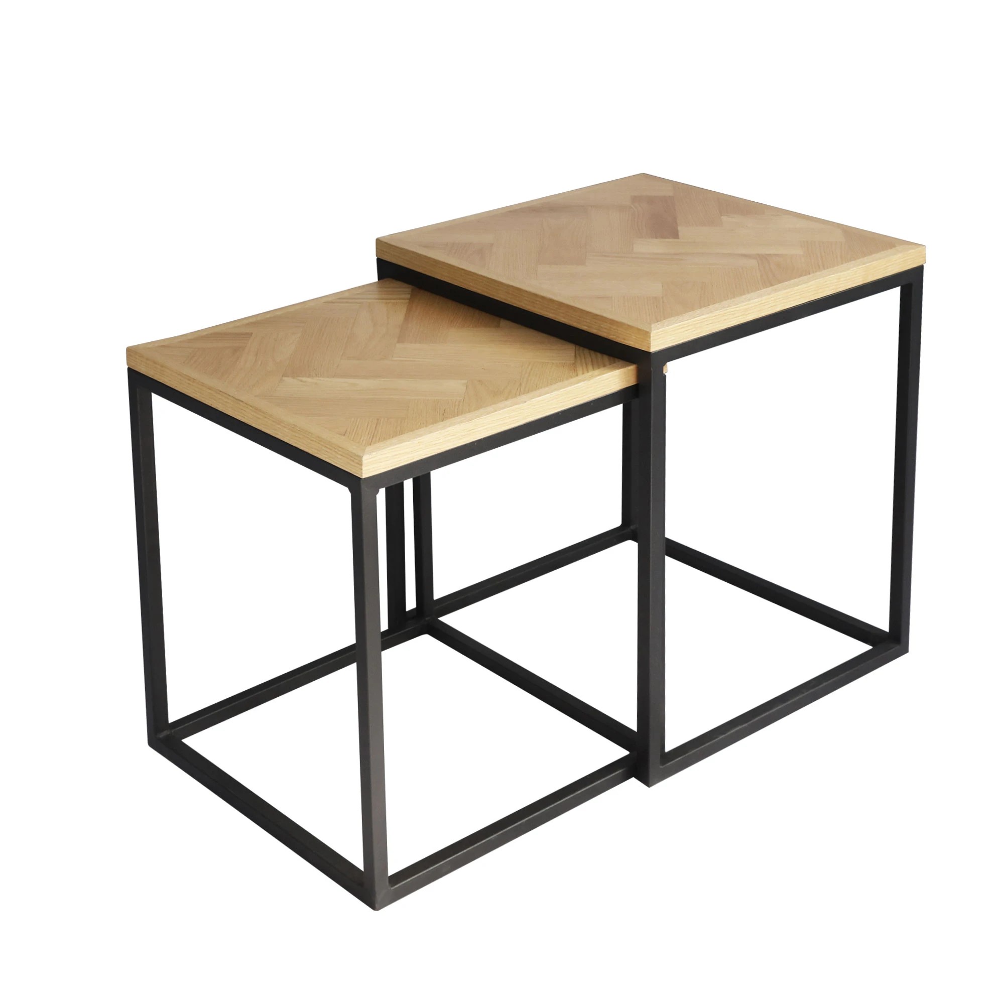 1 Levede Set Of 2 Square Side Table, 1 of 3