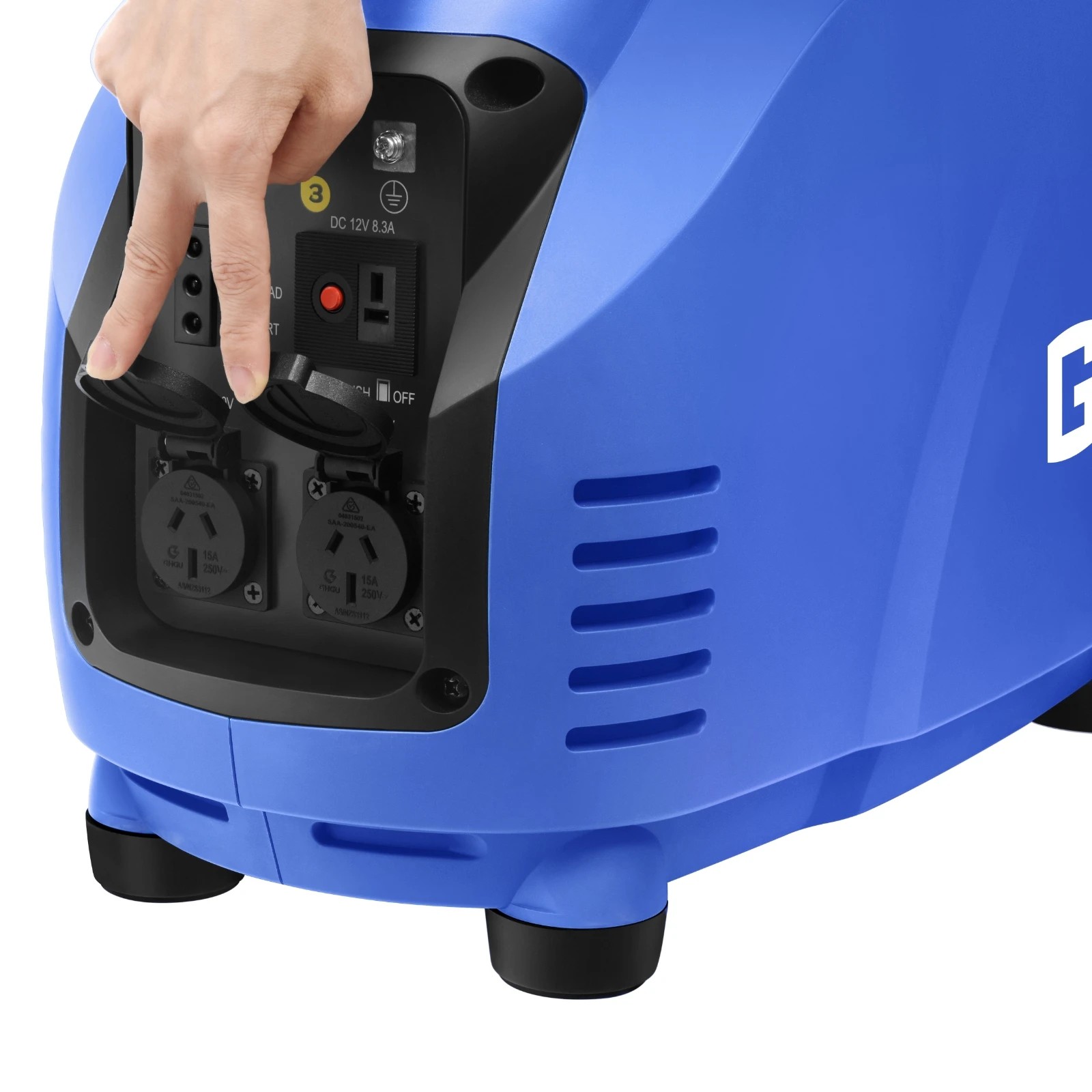 3 GenTrax 3.5kW Inverter Generator Euro 5Certified Overload Protection Home Backup, 3 of 10
