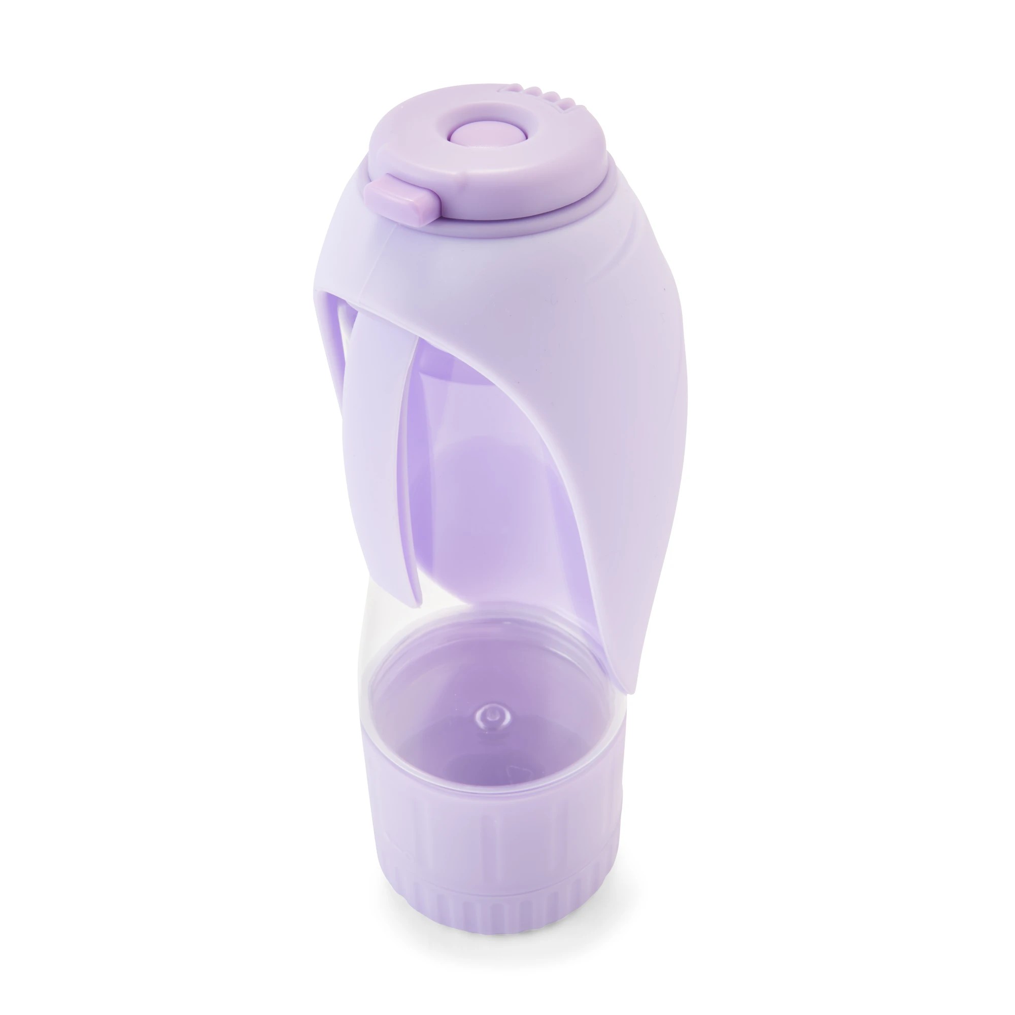 4 Pet Travel Bottle with Treat Holder - Lilac, 4 of 9