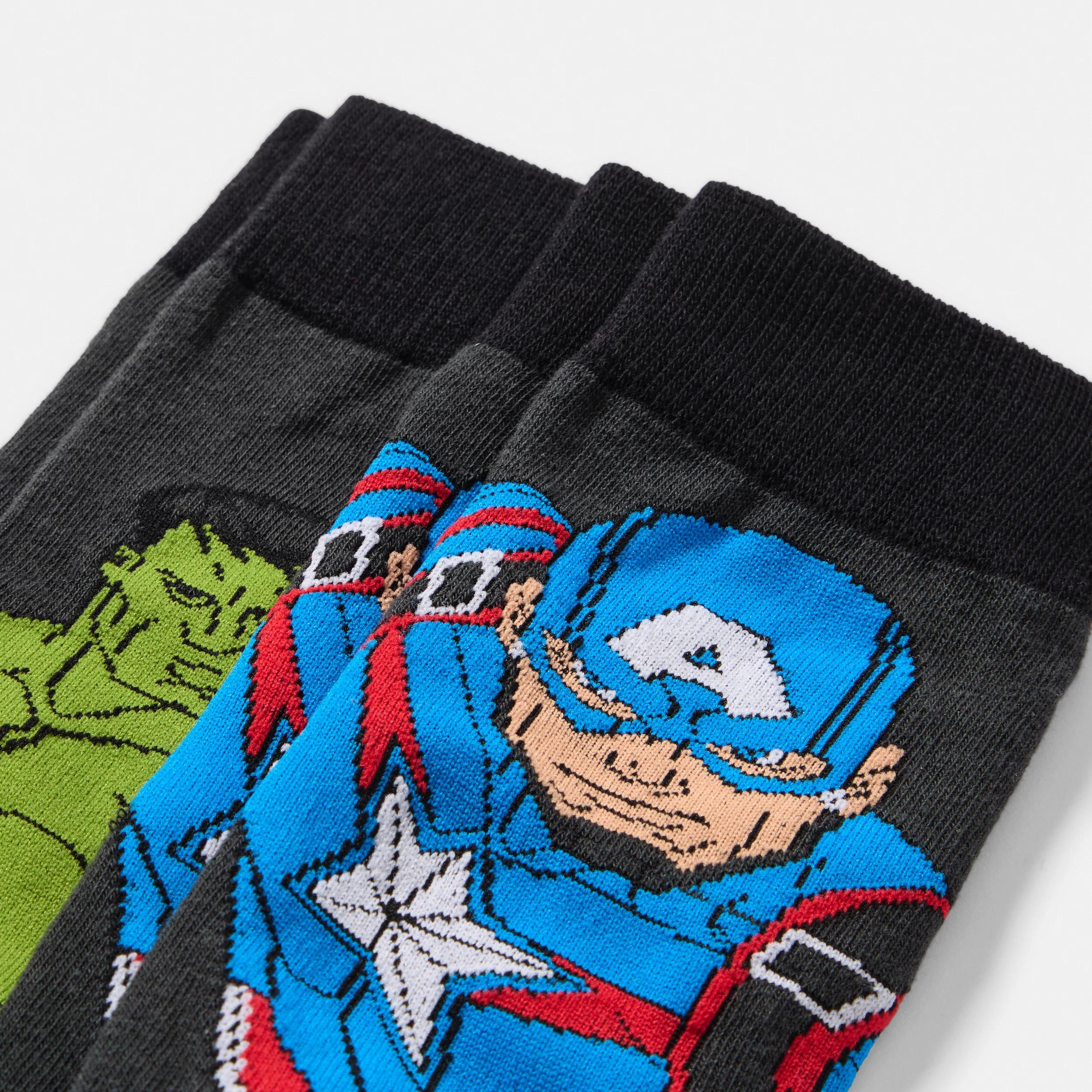 2 2 Pack Marvel License Socks 2PK MARVEL, 2 of 3