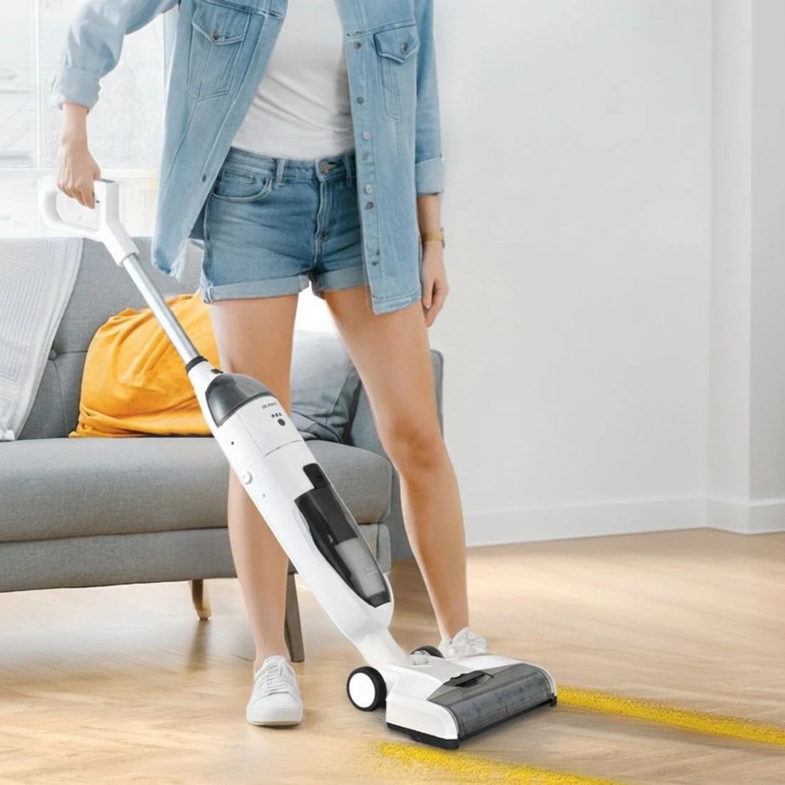 5 Devanti Wet Dry Stick Vacuum Cleaner 200W - White, 5 of 6