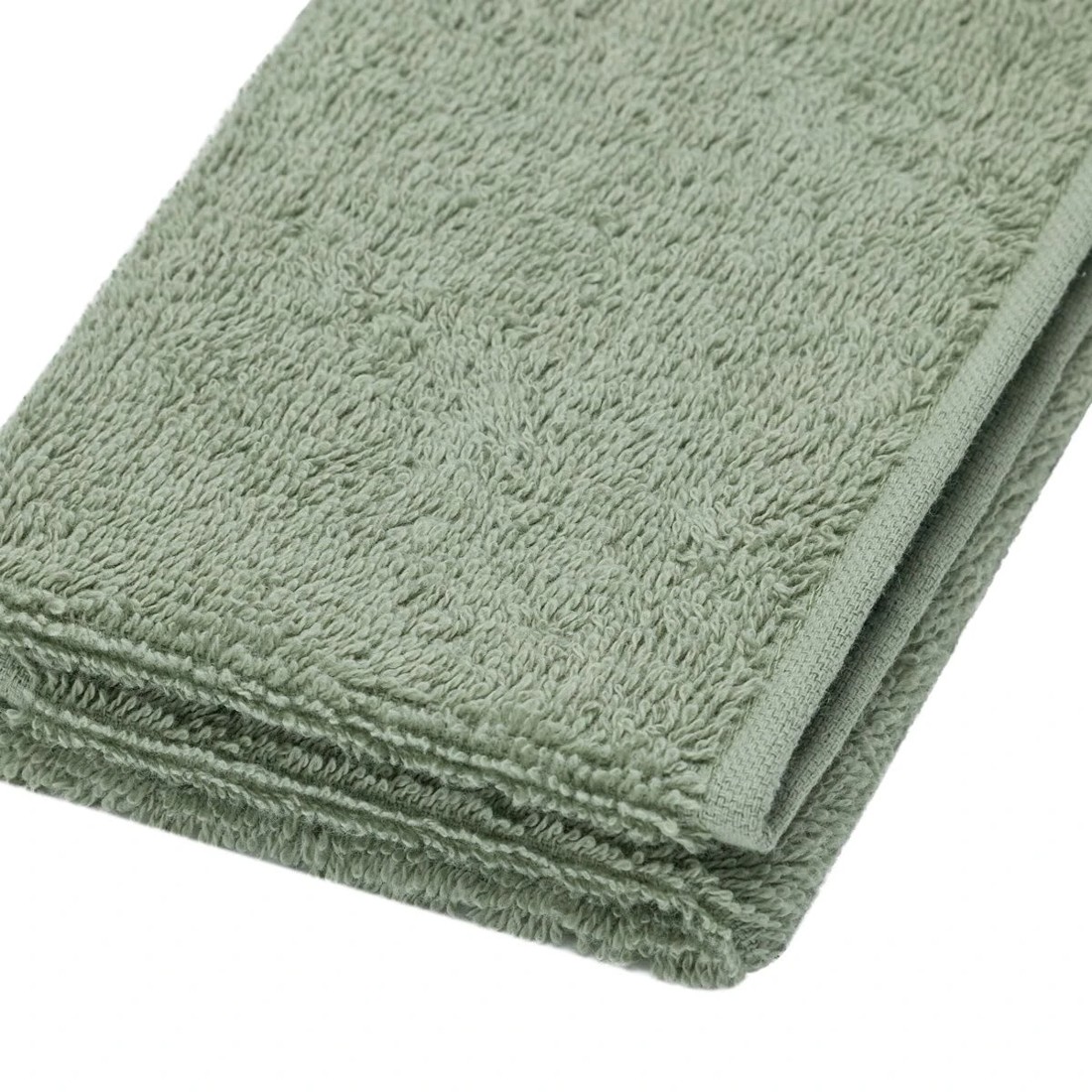 4 Edan Cotton Face Washer - Moss, 4 of 6