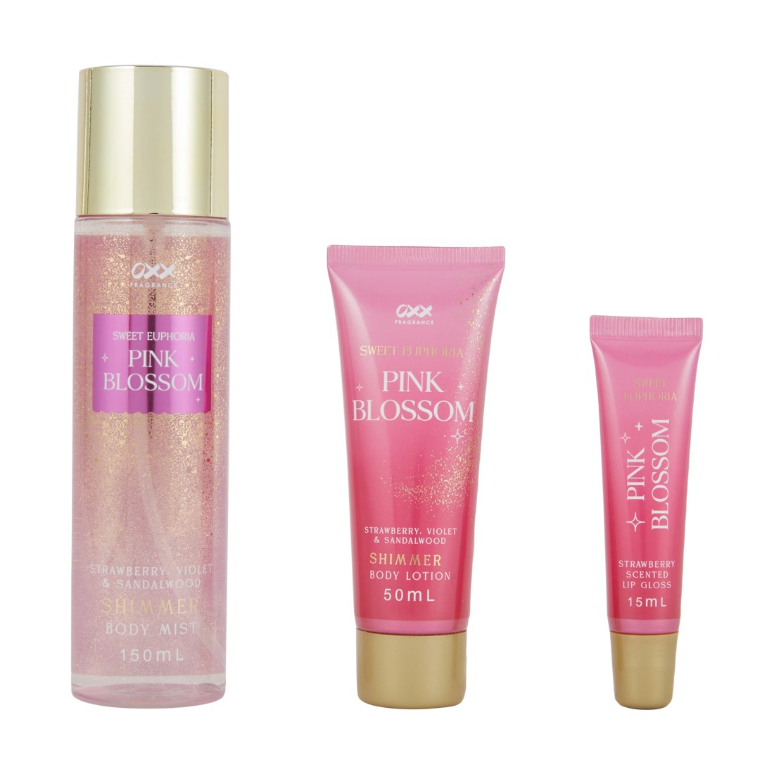 2 OXX Fragrance Sweet Euphoria Pink Blossom Gift Set, 2 of 6