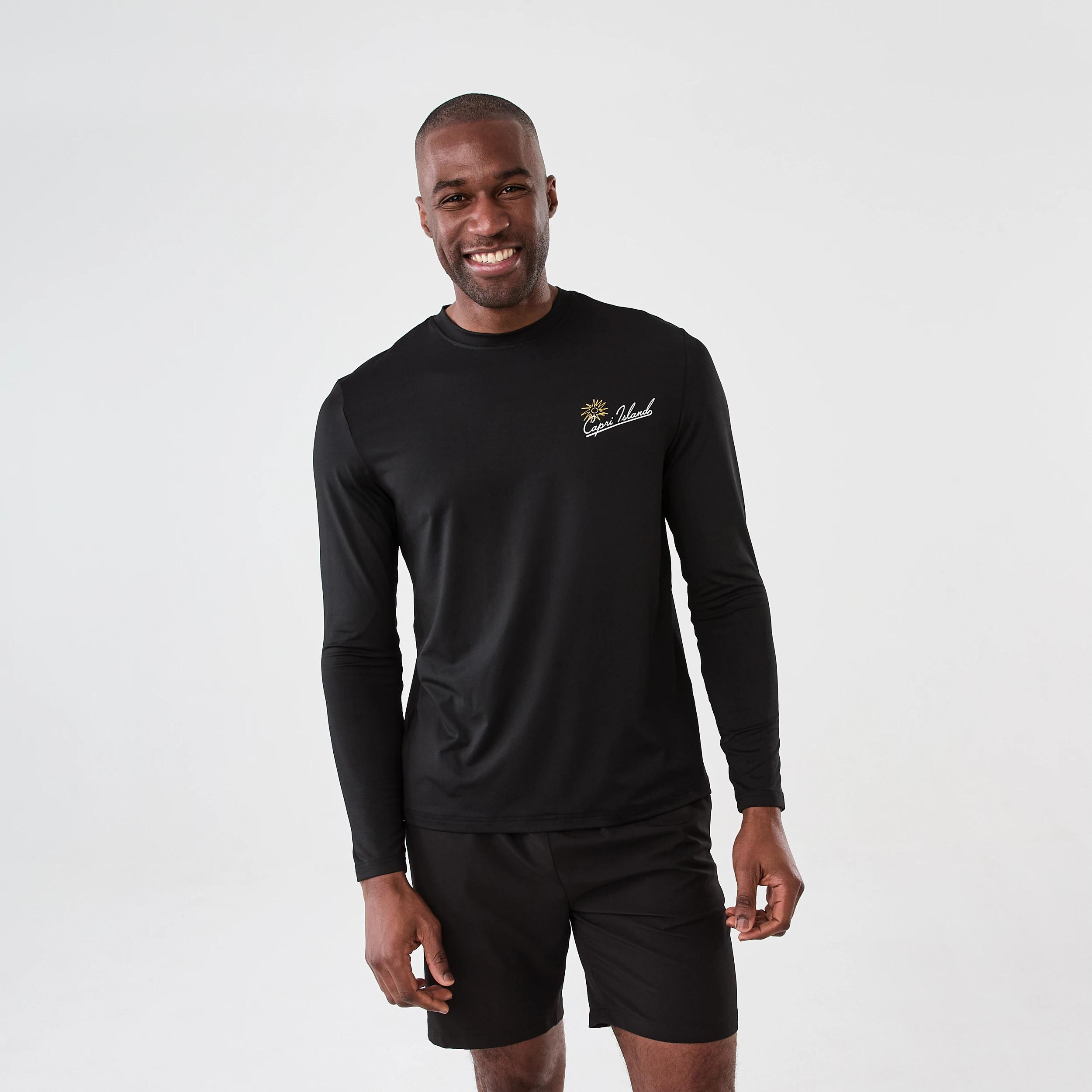 1 Long Sleeve Rashvest Black, 1 of 6