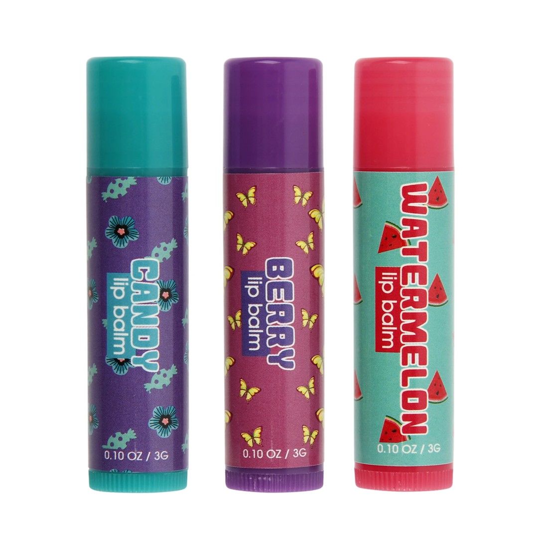 2 BYS 3 Pack Mini Me Butterfly Lip Balm, 2 of 2