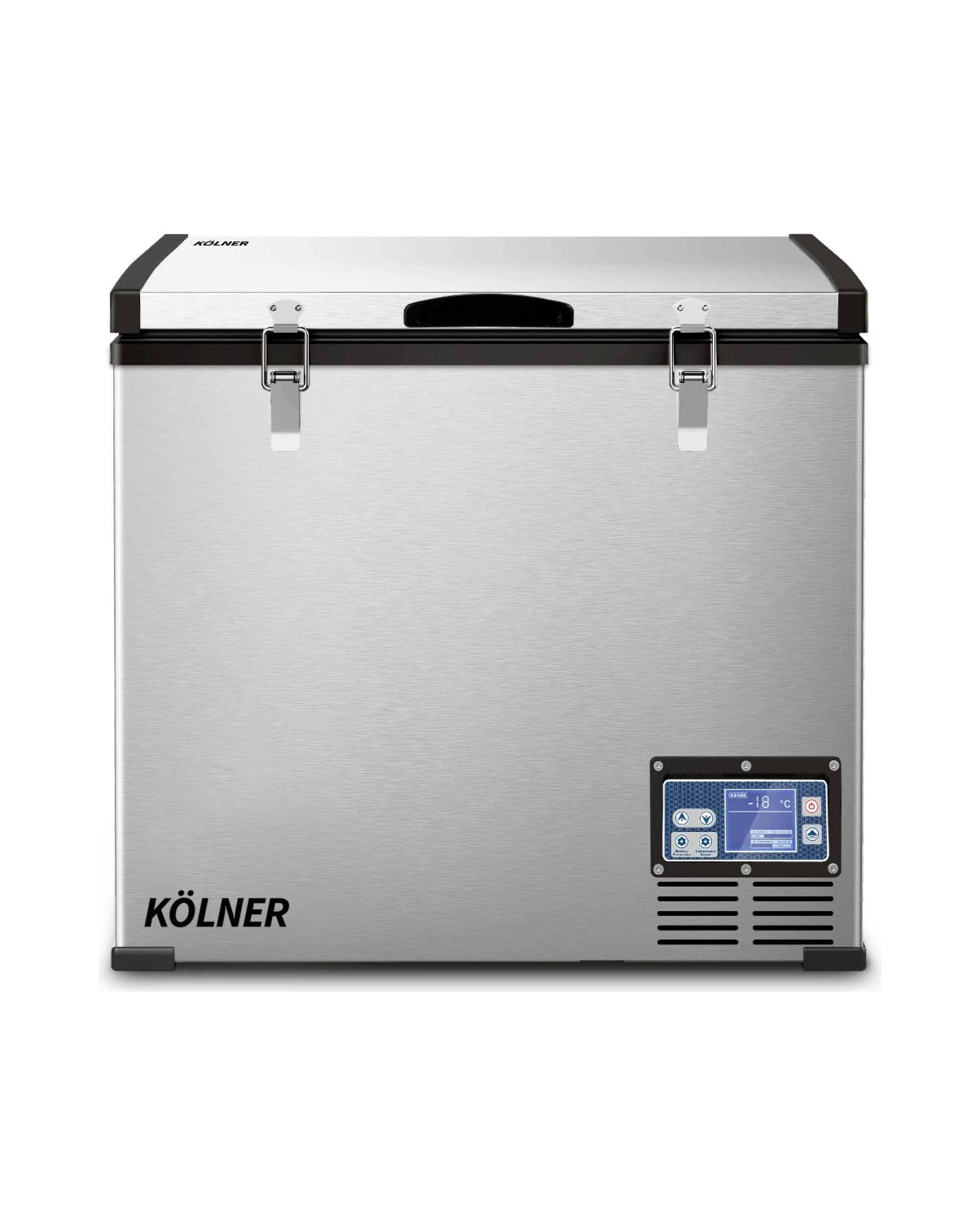 4 Kolner 75L Portable Fridge Cooler Freezer Refrigerator Camping Car Travel Stainless Steel - Silver, 4 of 7