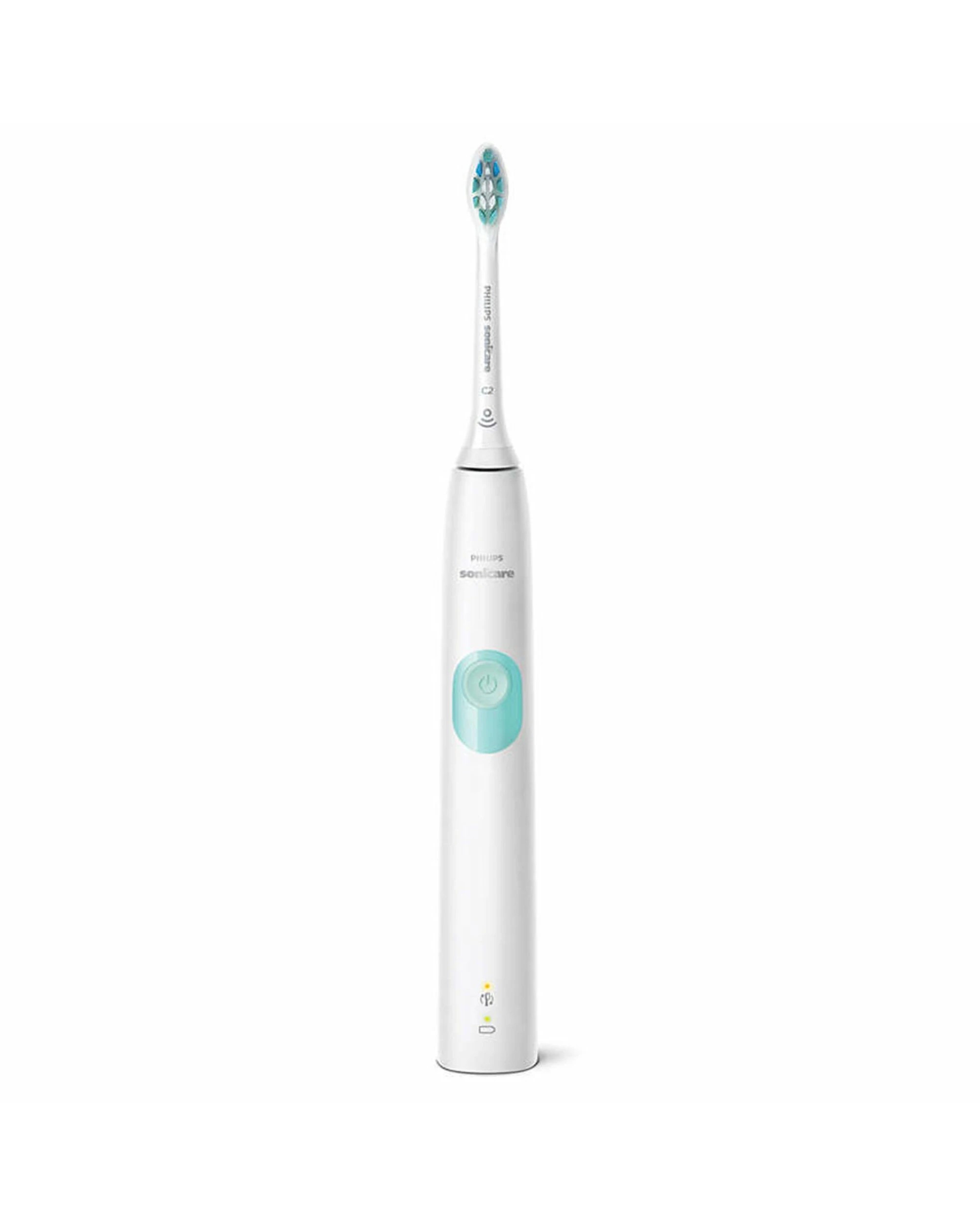 2 Philips Sonicare ProtectiveClean Plaque Defence Electric Toothbrush White Mint, 2 of 5